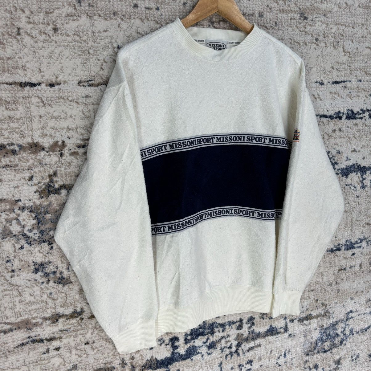 Missoni Vintage Missoni Sport Golf Crew neck Sweatshirt Size US L / EU 52-54 / 3 - 5 Thumbnail