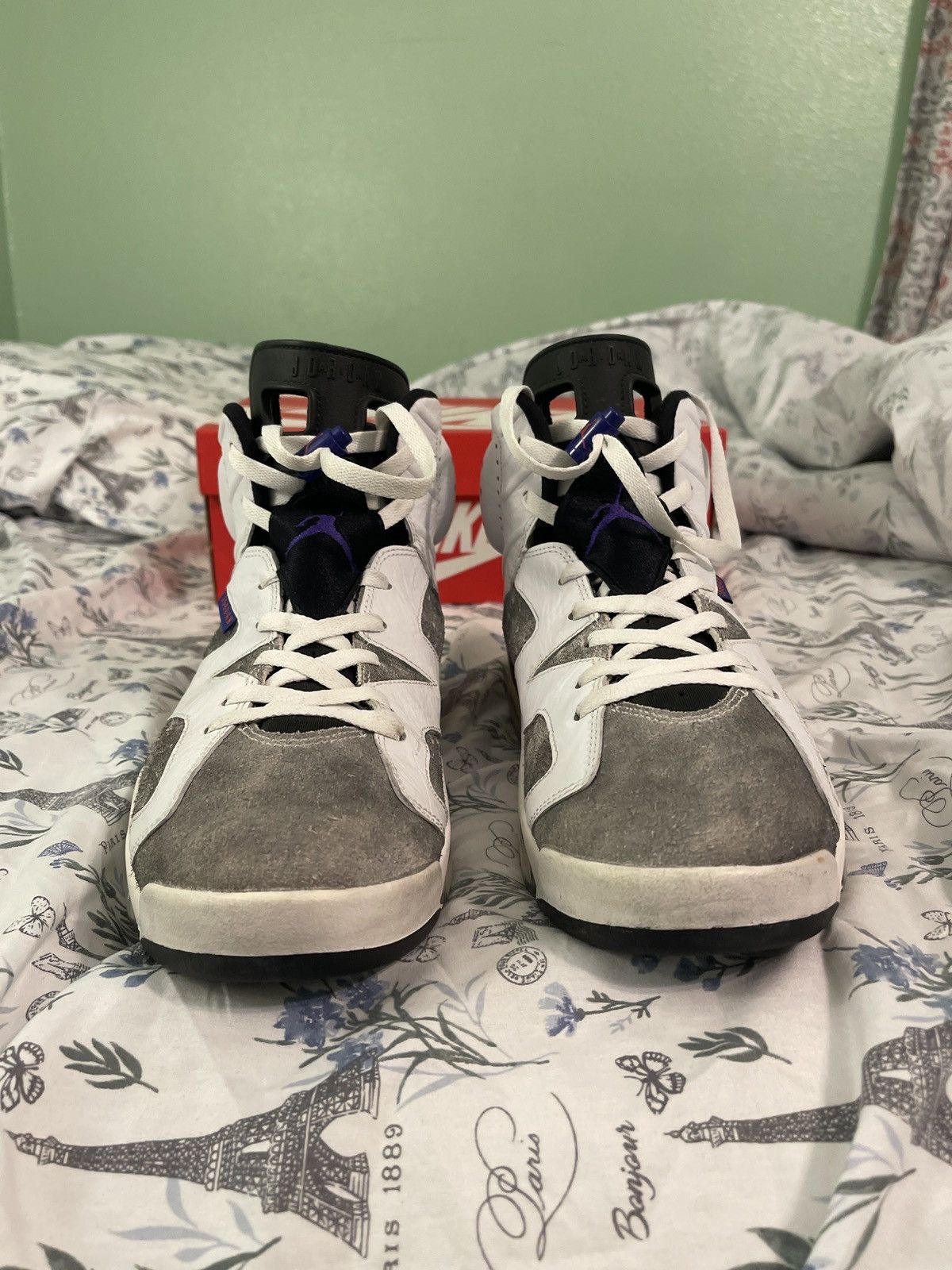 Jordan Brand JORDAN 6 LTR FLINT Size US 12 / EU 45 - 3 Thumbnail
