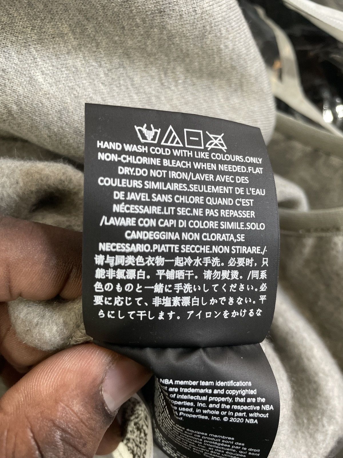 Essentials × Fear of God Fear of God Essentials NBA Hoodie Warm Size US M / EU 48-50 / 2 - 8 Thumbnail