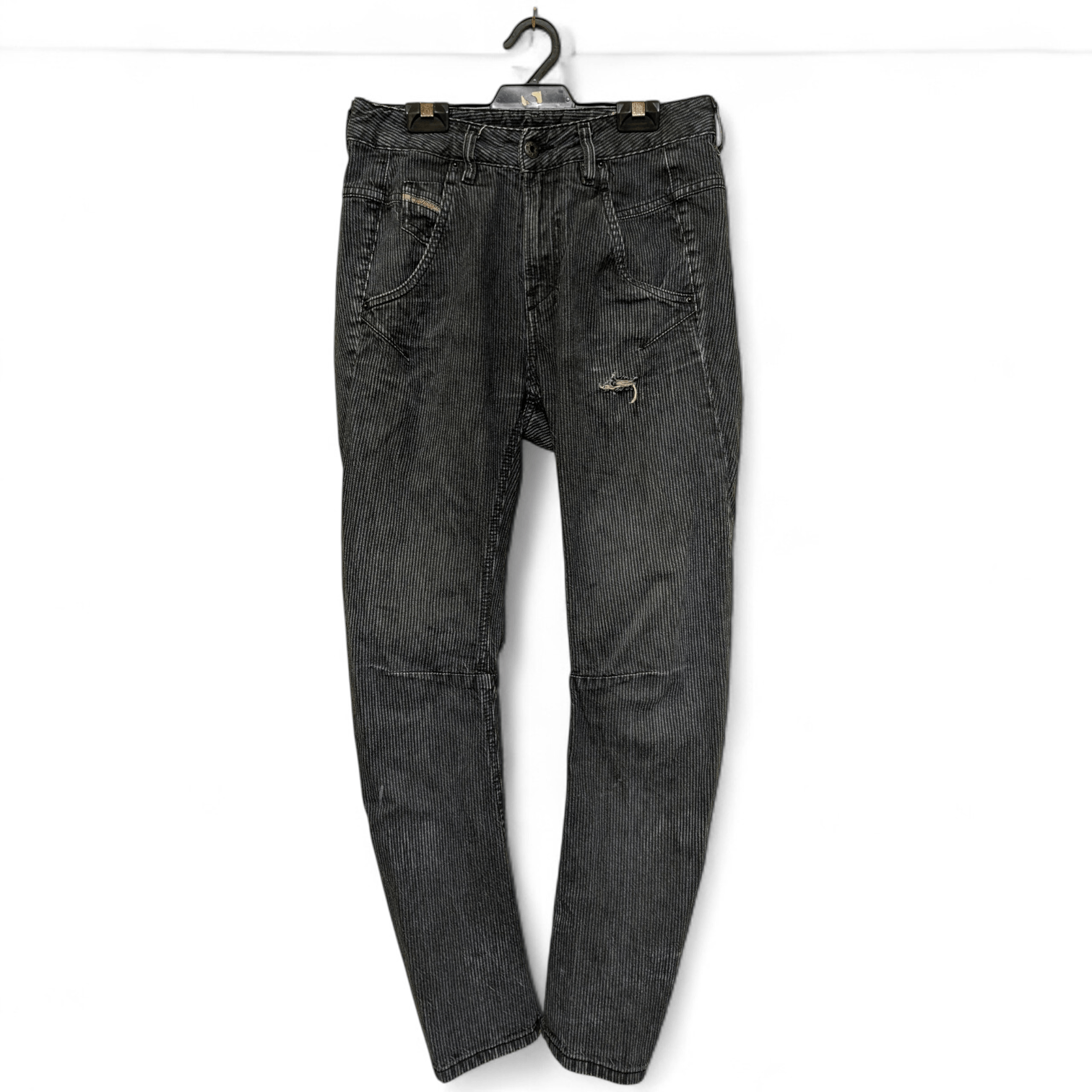 Diesel Diesel Fayza Stripe Denim Jeans Italy Size US 27 - 1 Thumbnail