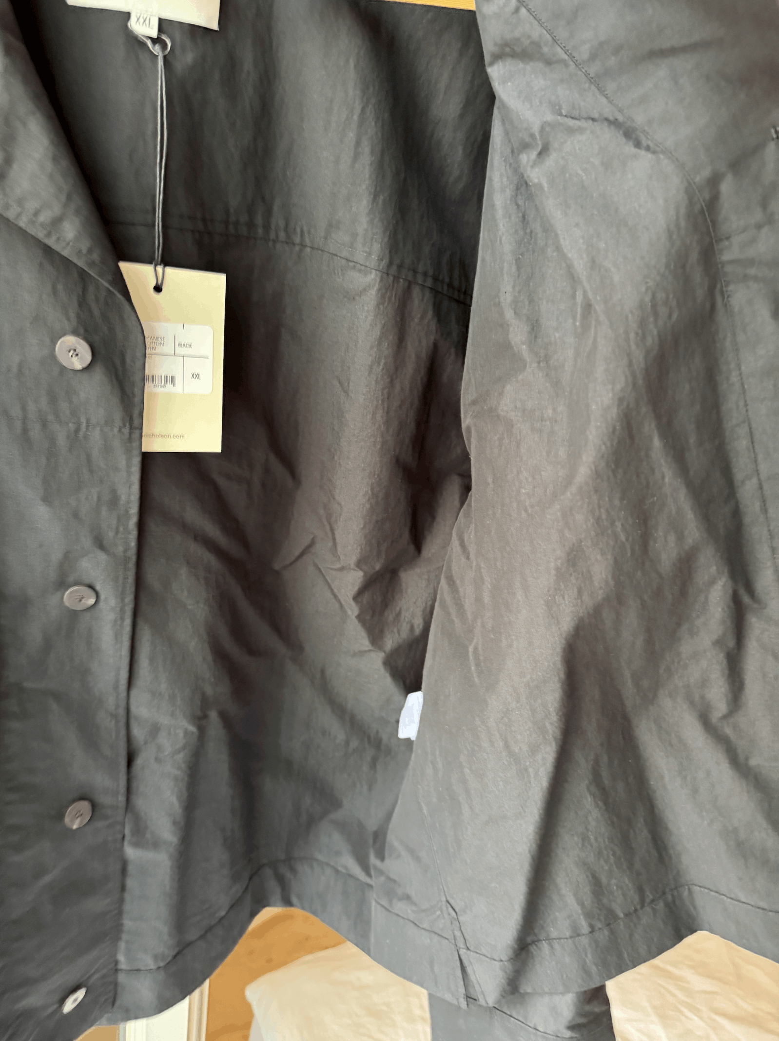 Studio Nicholson Rick Jacket Boxy Black Size US XXL / EU 58 / 5 - 7 Thumbnail
