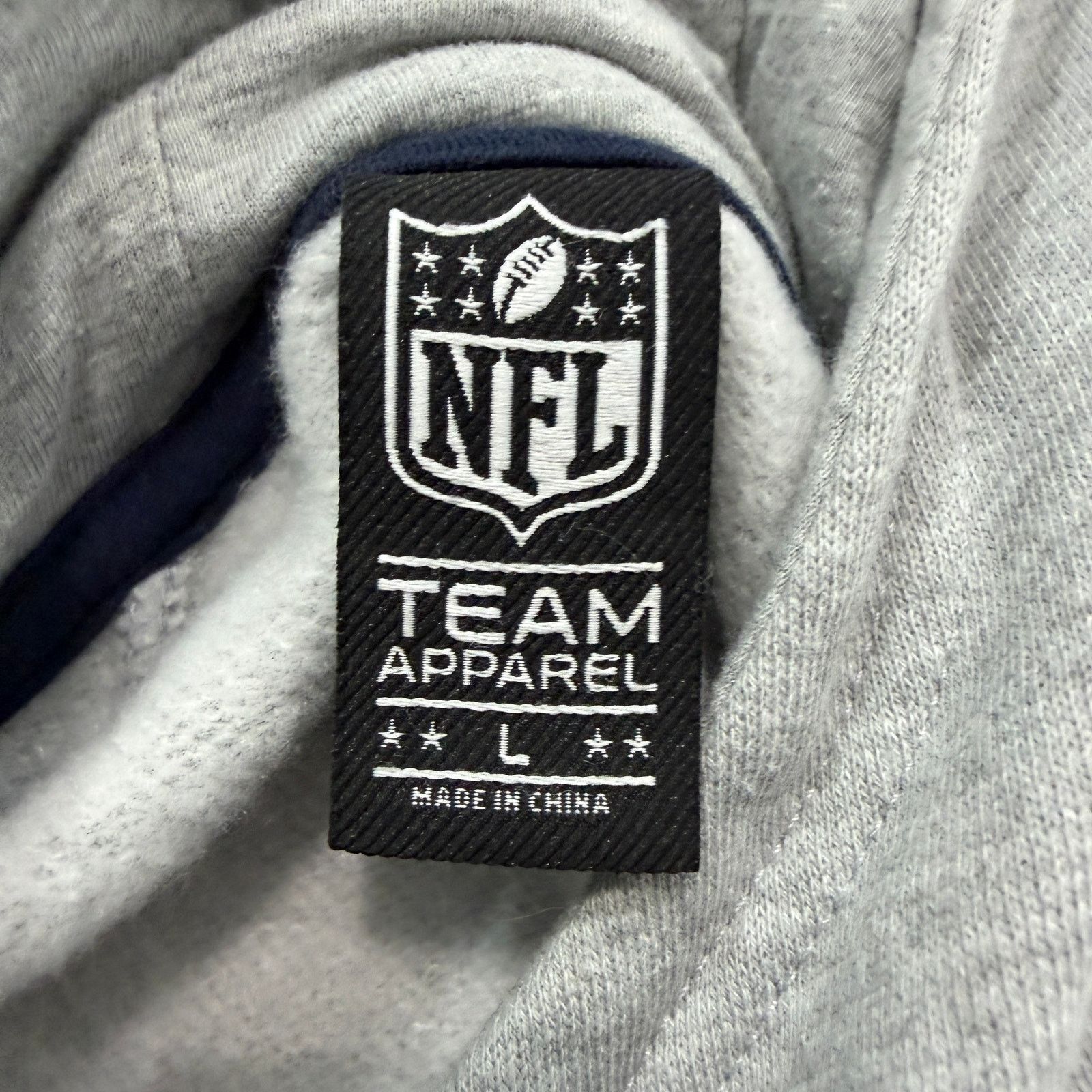 Other Houston Texans Hoodie Men's Large Gray Pullover Sweatshirt Size US L / EU 52-54 / 3 - 4 Thumbnail