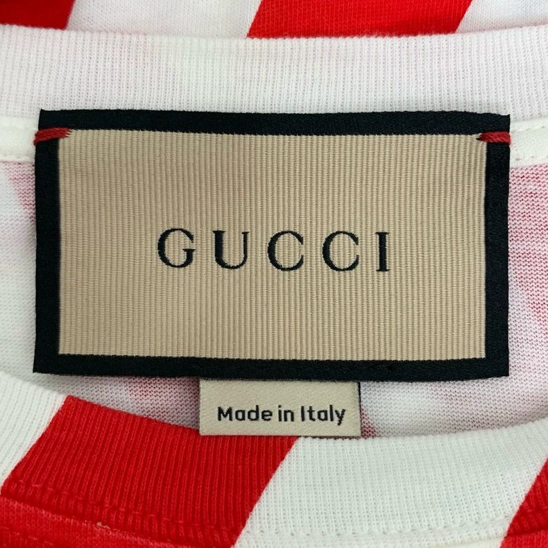 Gucci Gucci Logo printed striped round-neck color-blocked cotton Size US XS / EU 42 / 0 - 5 Thumbnail