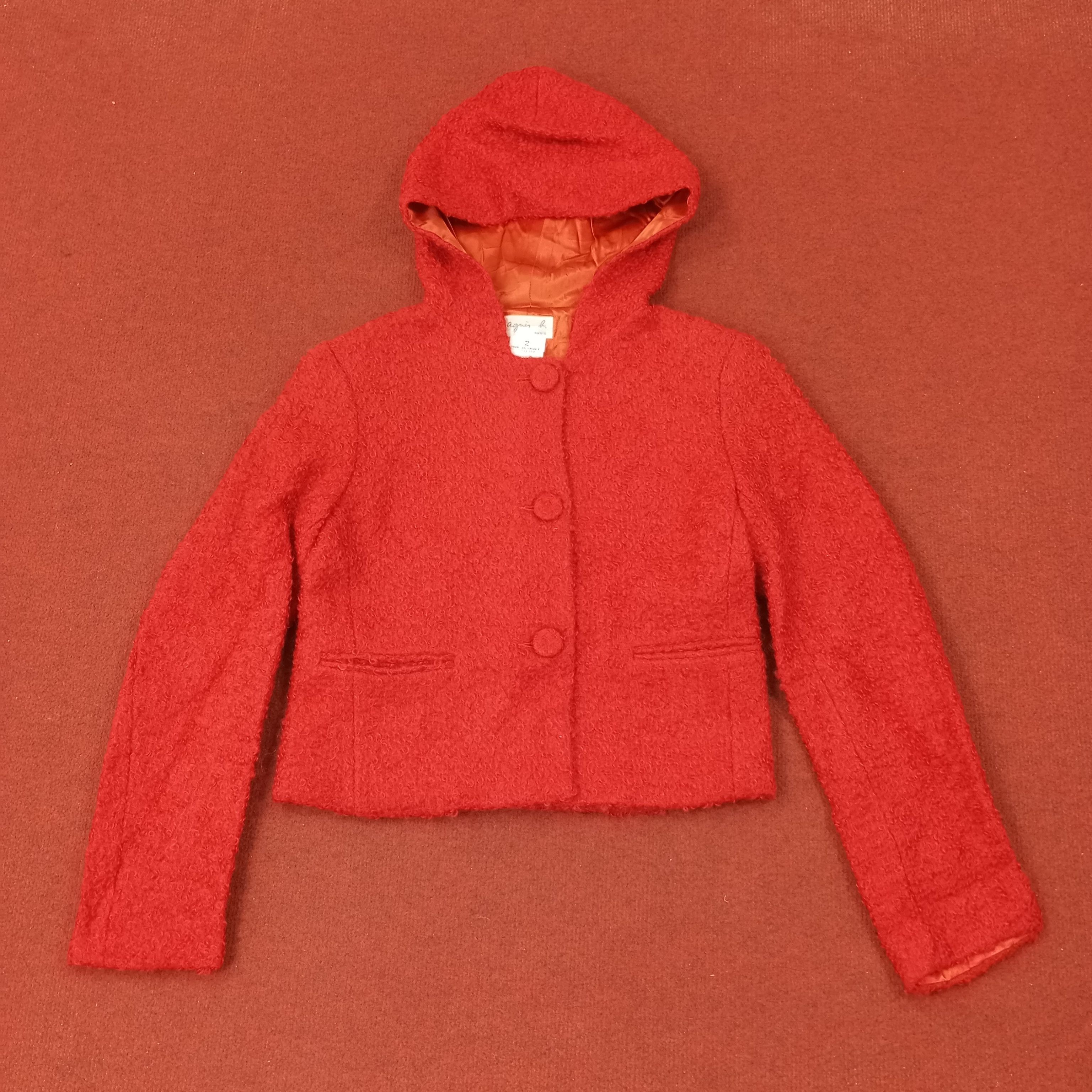 Designer × Vintage × agnes b. Agnes B Designer Fashion Style Jacket Hoodies c220n2 Size XS / US 0-2 / IT 36-38 - 1 Thumbnail