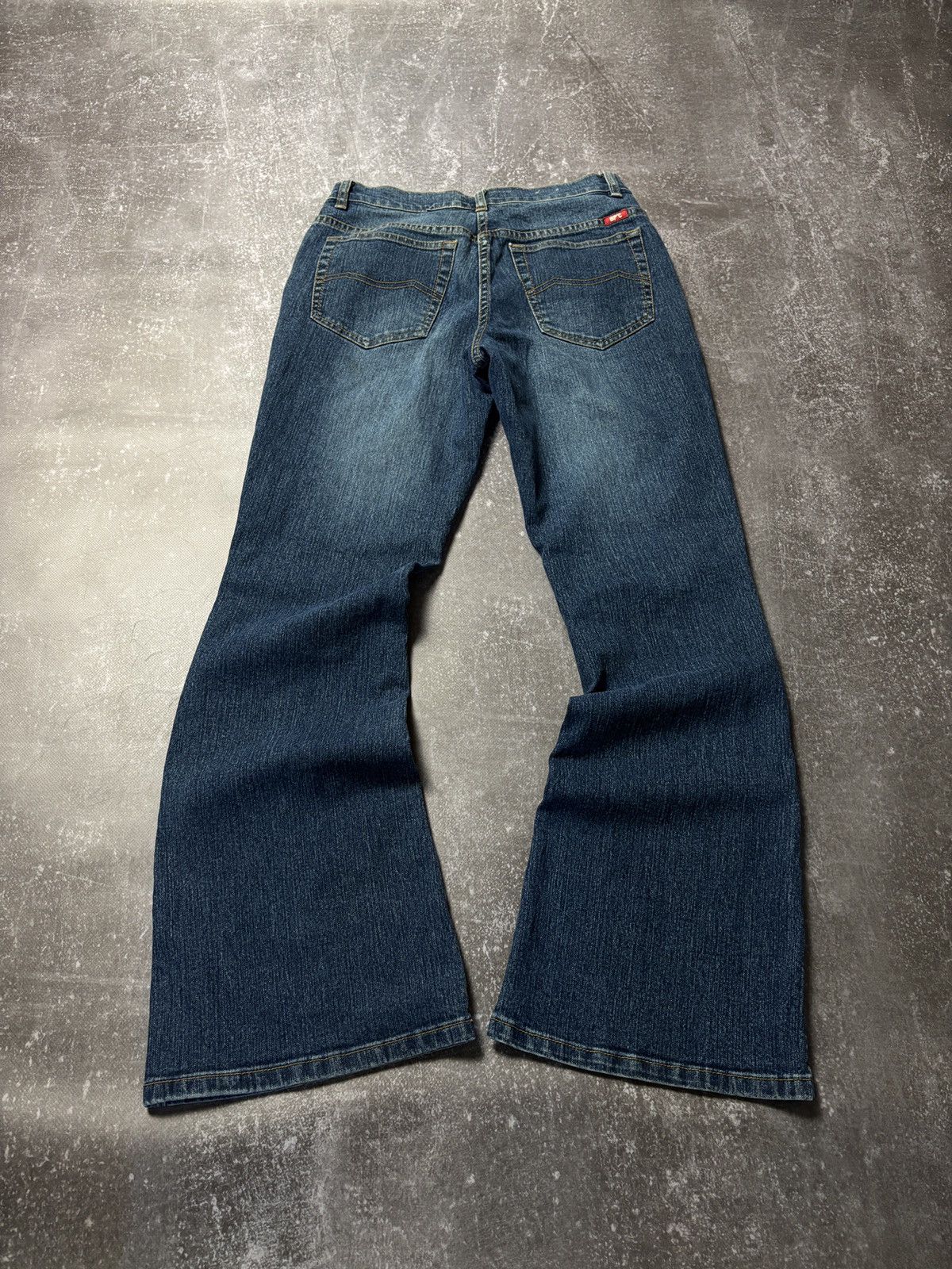 Pre-owned Hysteric Glamour X If Six Was Nine Flared Fade Vintage Y2k Jeans If Six Was Nine Style Hysteric In Blue