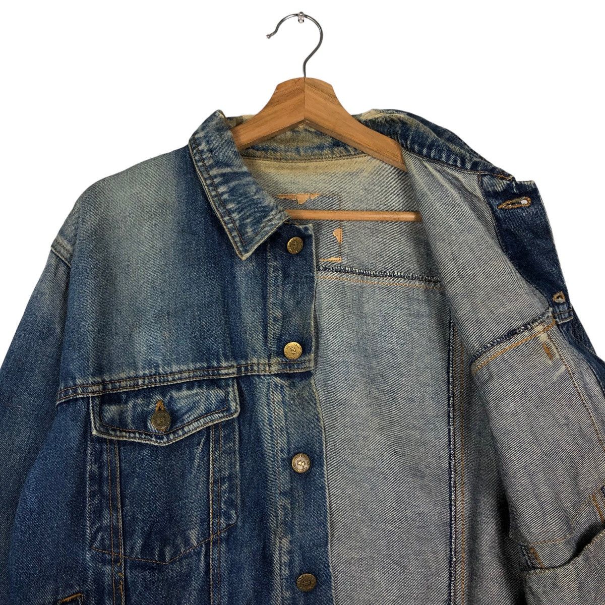 Hysteric Glamour 🔥90’s Vintage Trucker Denim Jacket Biker GMC Japan Size US M / EU 48-50 / 2 - 9 Thumbnail