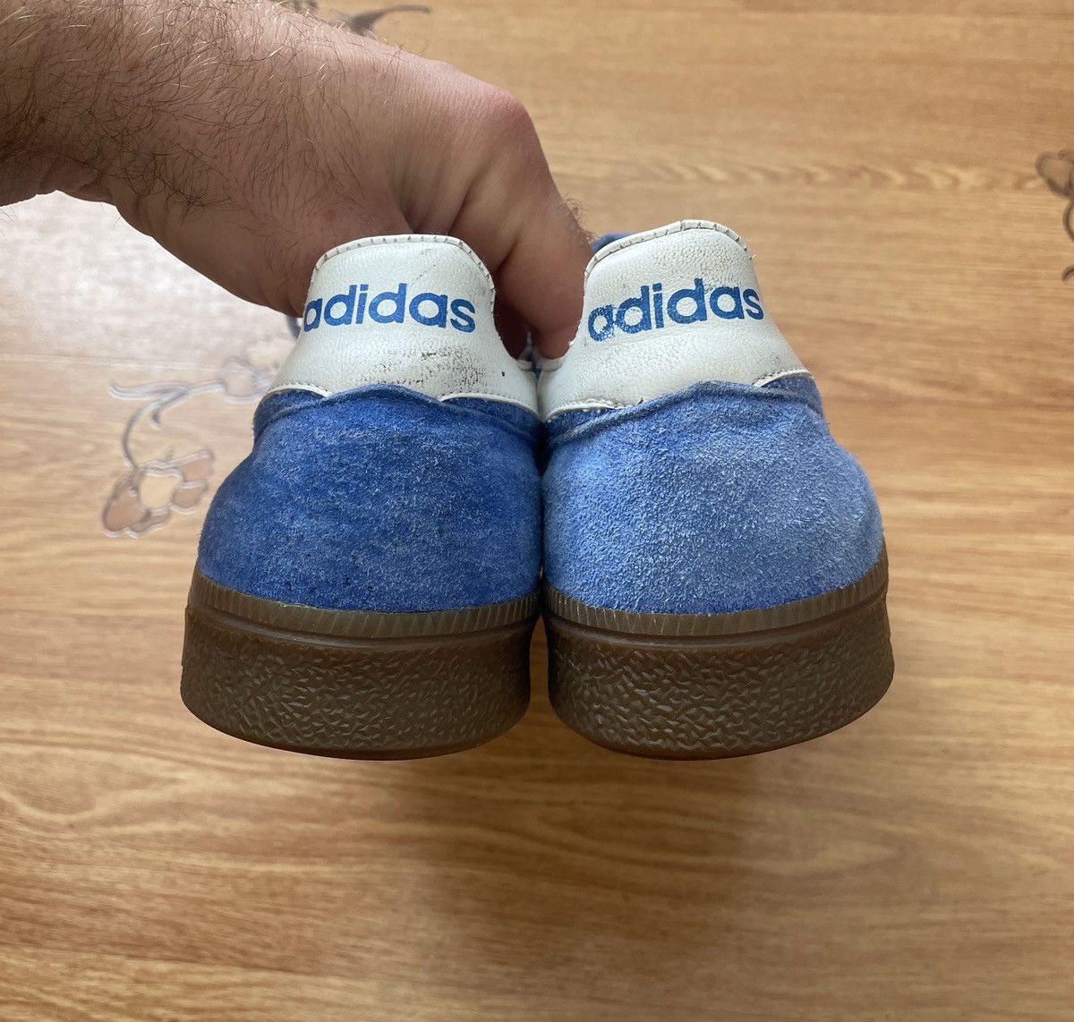 Adidas Vintage Adidas Spezial Blue white Sneakers Size US 9.5 / EU 42-43 - 8 Thumbnail