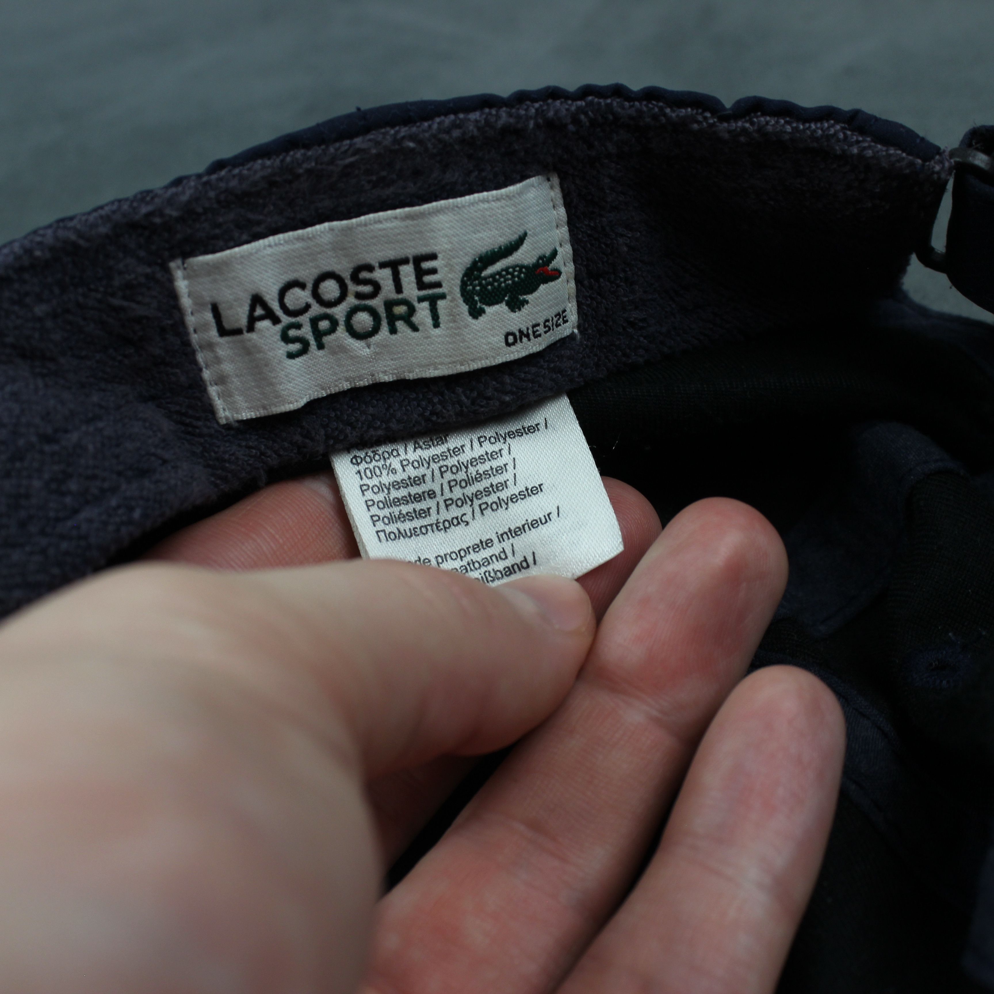 Lacoste lacoste hat cap men nylon polyester one size Size ONE SIZE - 7 Thumbnail