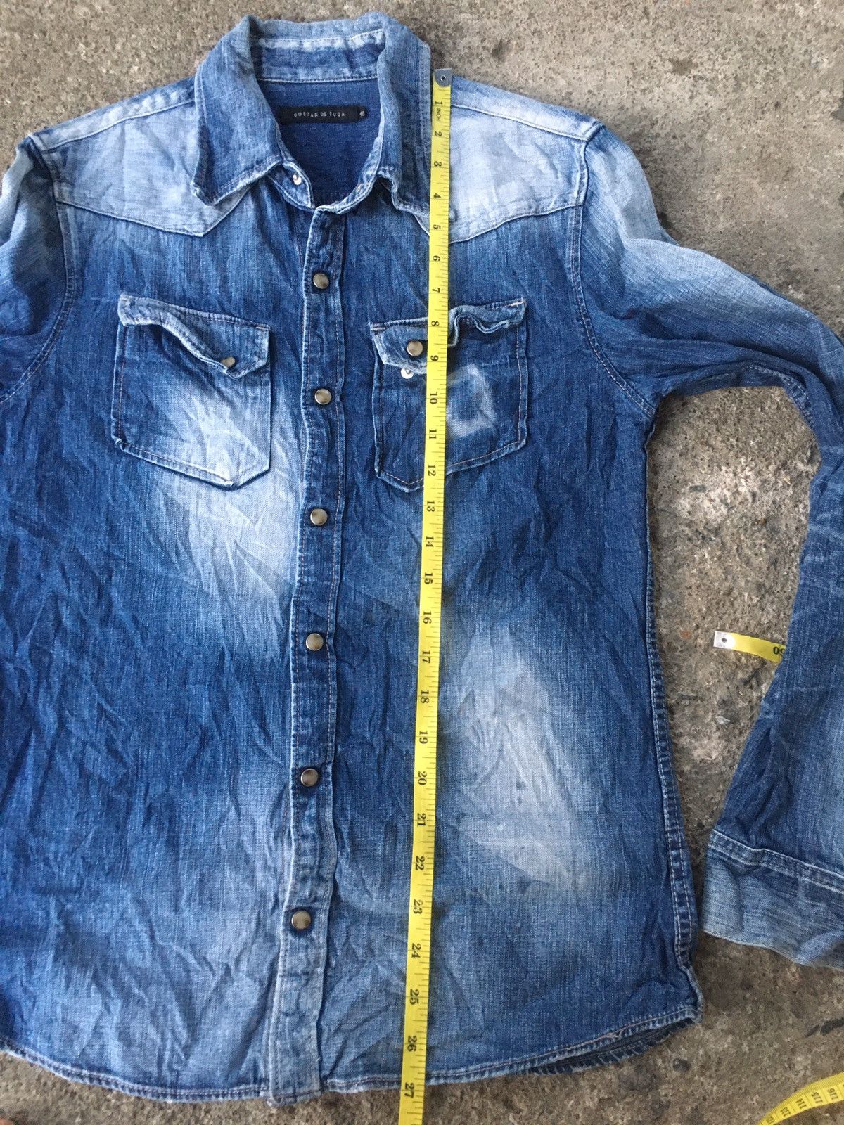 GOSTAR DE FUGA Vkei Style FUGA WASTERN SHIRT WASHED Size US M / EU 48-50 / 2 - 14 Thumbnail