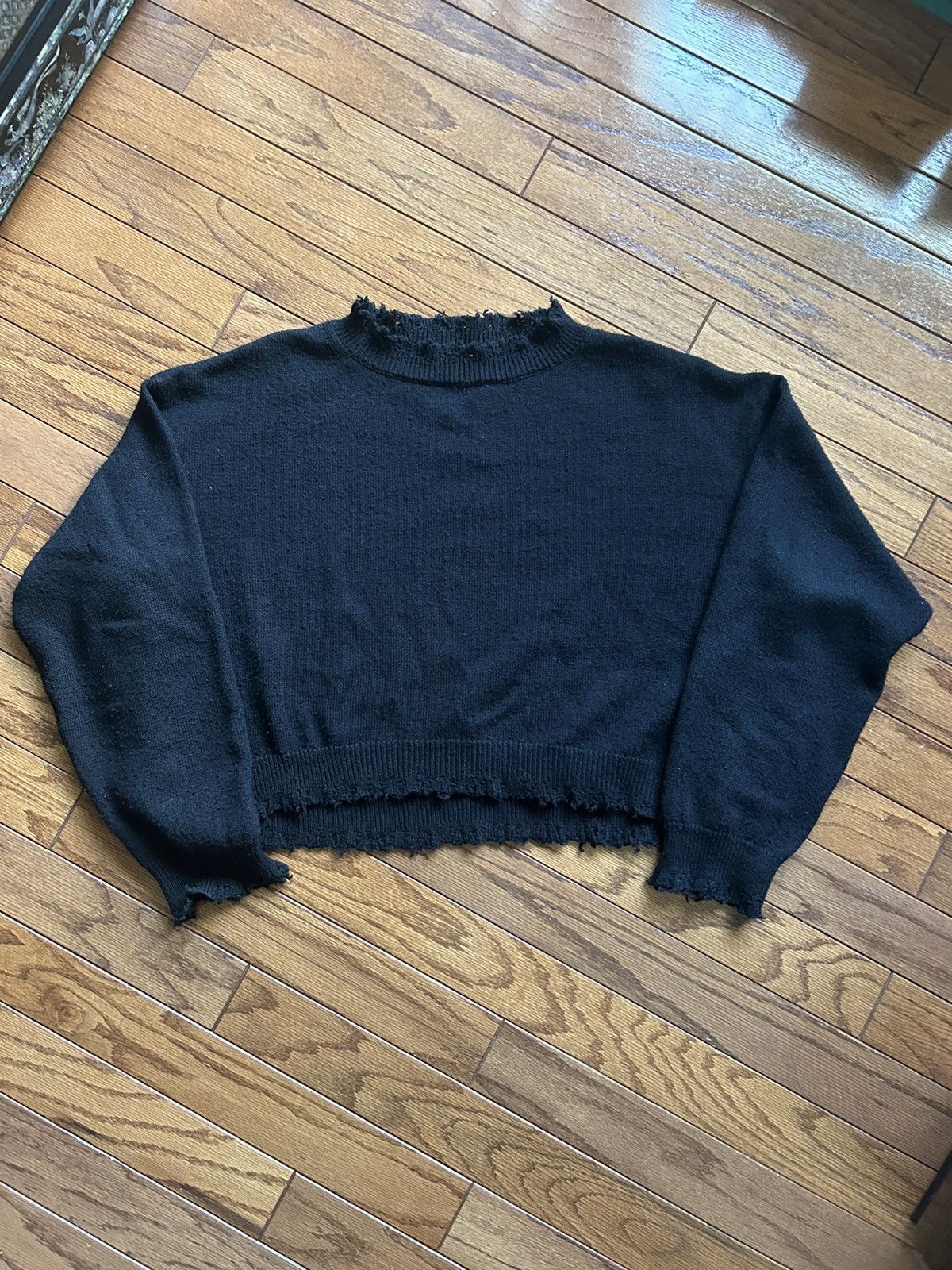 Bare Knuckles Bare Knuckles Cropped Cashemere Knit Size US L / EU 52-54 / 3 - 1 Thumbnail