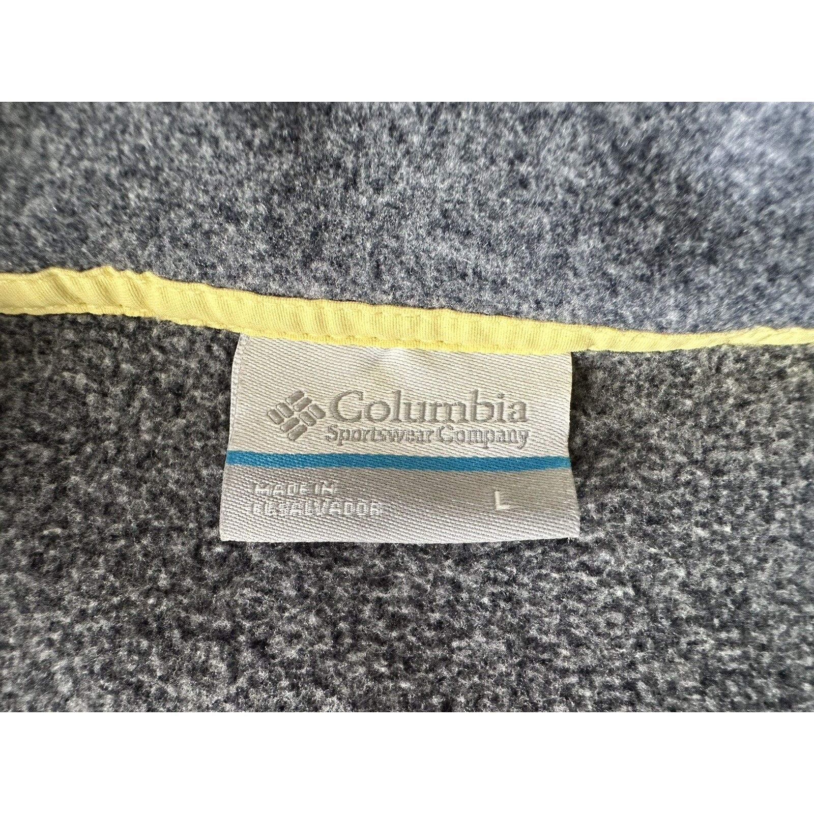 Columbia Columbia Sports Co PFG, Fleece Vest Jacket Grey/Yellow Large Size US L / EU 52-54 / 3 - 12 Thumbnail