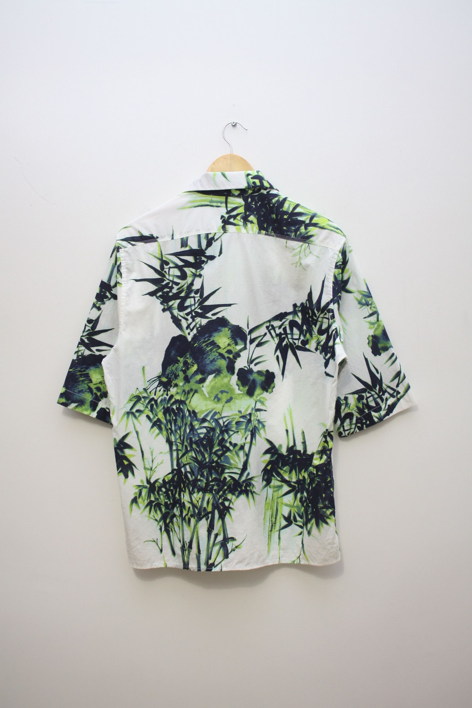 Diesel Diesel Men's ERLWI Shirt Tropical Hawaiian Print Size Medium Size US M / EU 48-50 / 2 - 3 Thumbnail