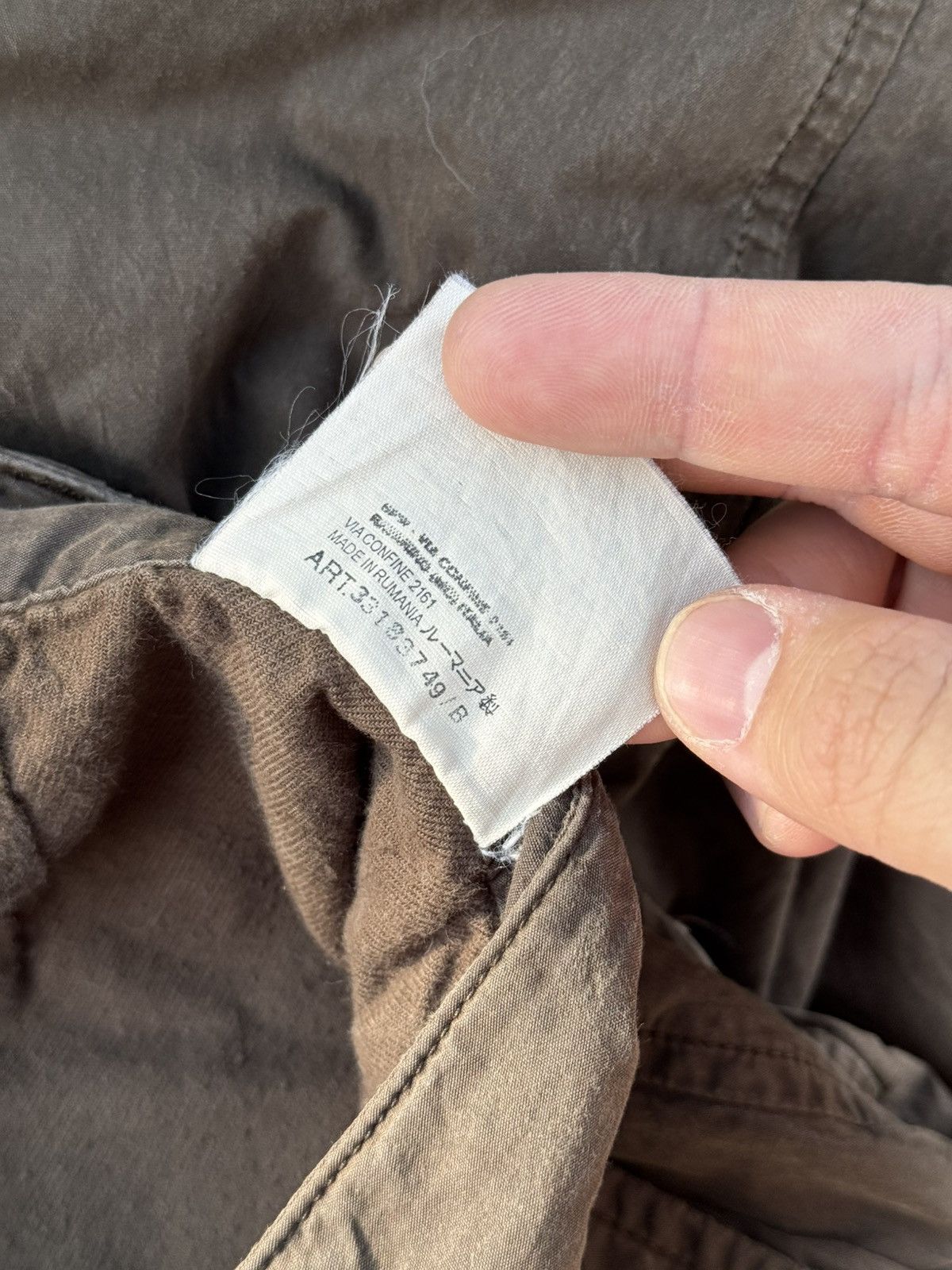 C.P. Company C.P. Company Archive Cargo Brown Nylon Trousers Relaxed Fit Size US 38 / EU 54 - 6 Thumbnail