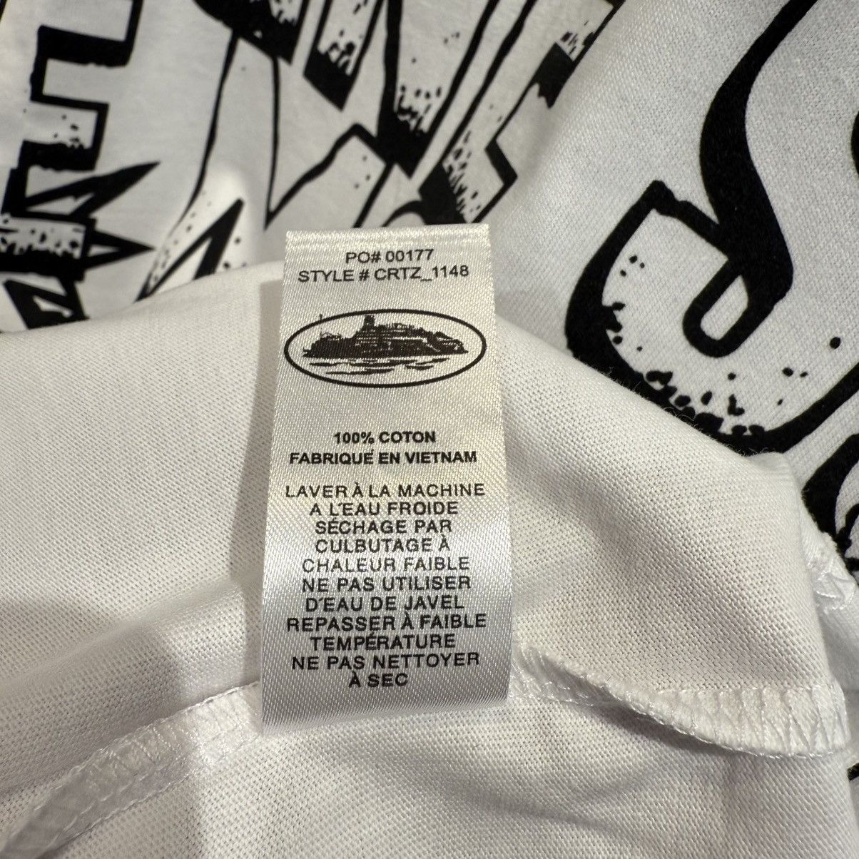 Corteiz Corteiz Regne Sur Le Monde Tee White | Grailed