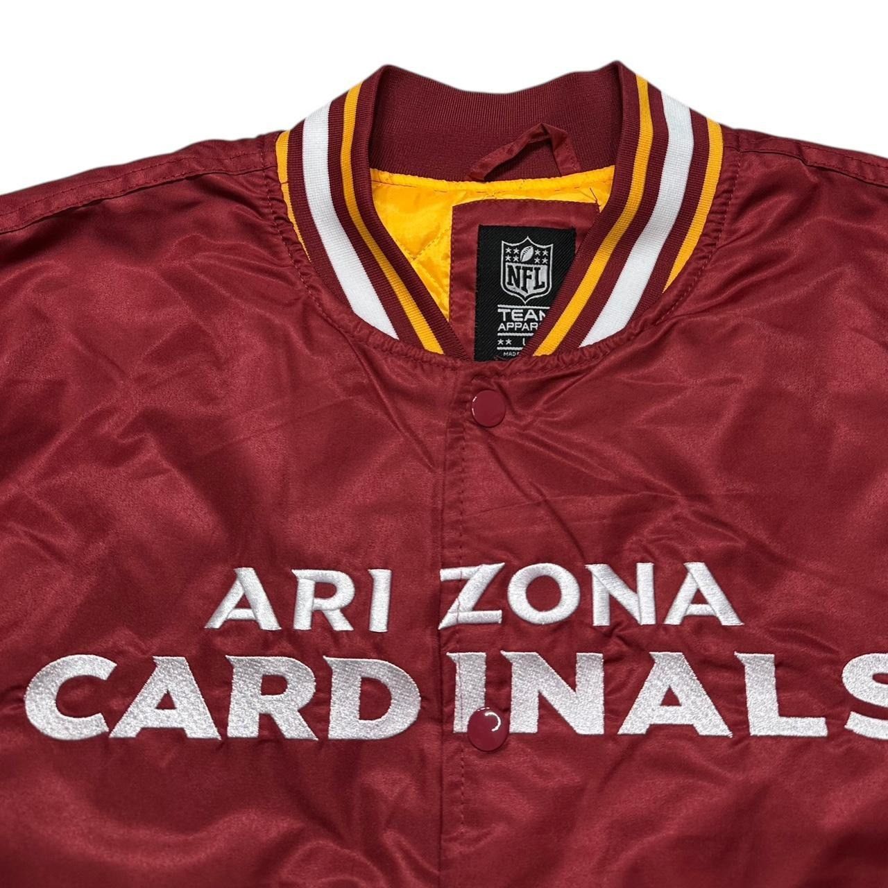NFL × Starter Arizona Cardinals Button-Up Bomber Jacket Deadstock Size US L / EU 52-54 / 3 - 3 Thumbnail