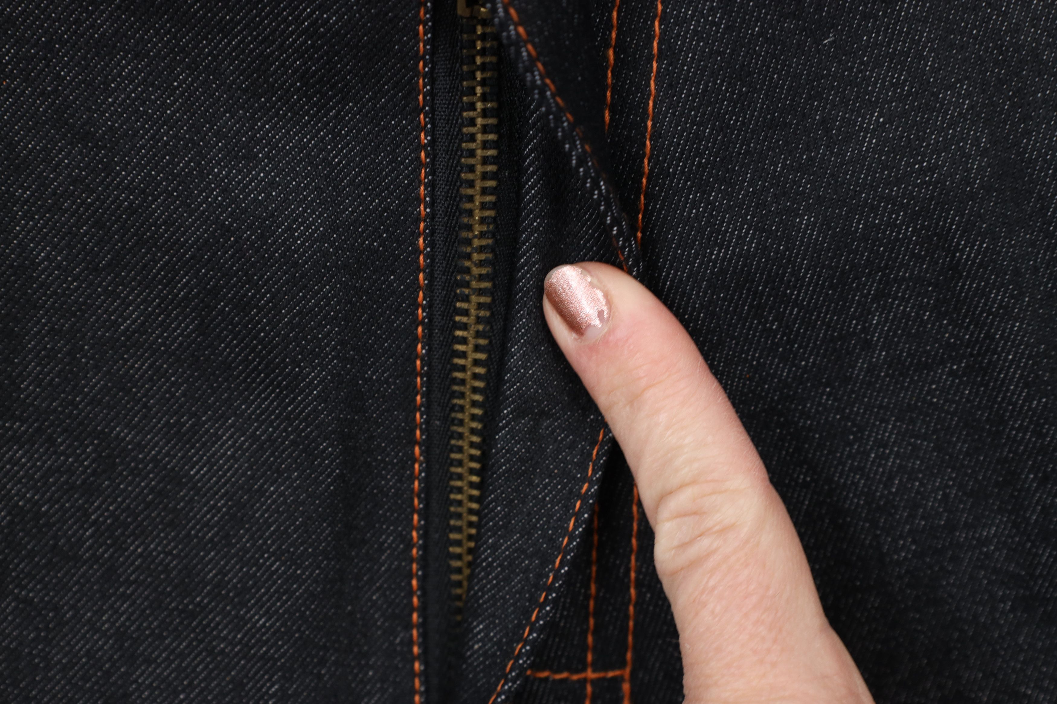 Vintage Deadstock Vintage 90s Streetwear Denim Jean Shorts Black Size US 32 / EU 48 - 7 Thumbnail