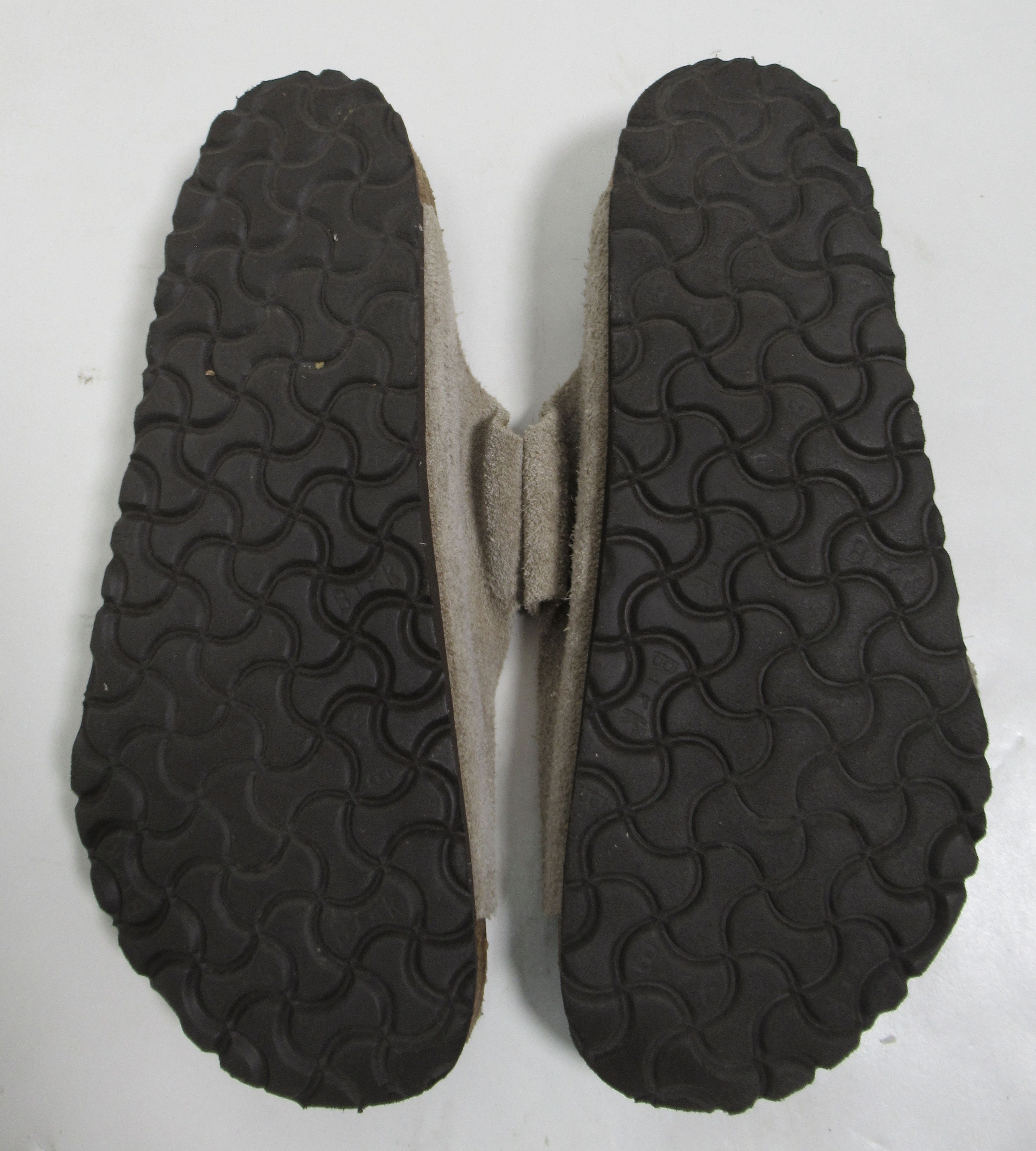 Birkenstock Birkenstock Unisex Arizona Soft Footbed Suede Leather Taupe Size US 8 / EU 41 - 8 Thumbnail
