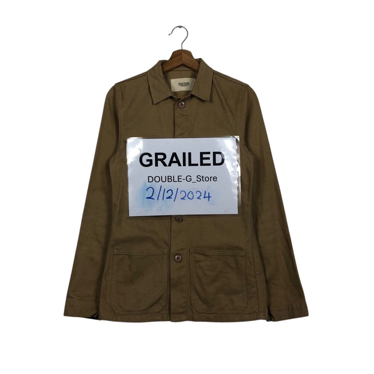 Issey Miyake 📌Vintage Chore Worker Jacket Zucca Travail France Size US M / EU 48-50 / 2 - 1 Thumbnail