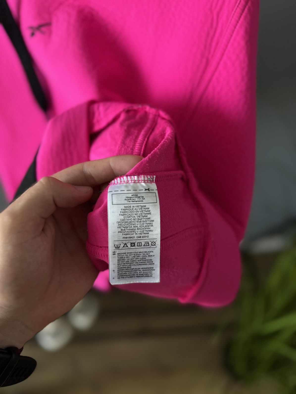 Reebok Reebok acid pink hoodie Size M / US 6-8 / IT 42-44 - 7 Thumbnail