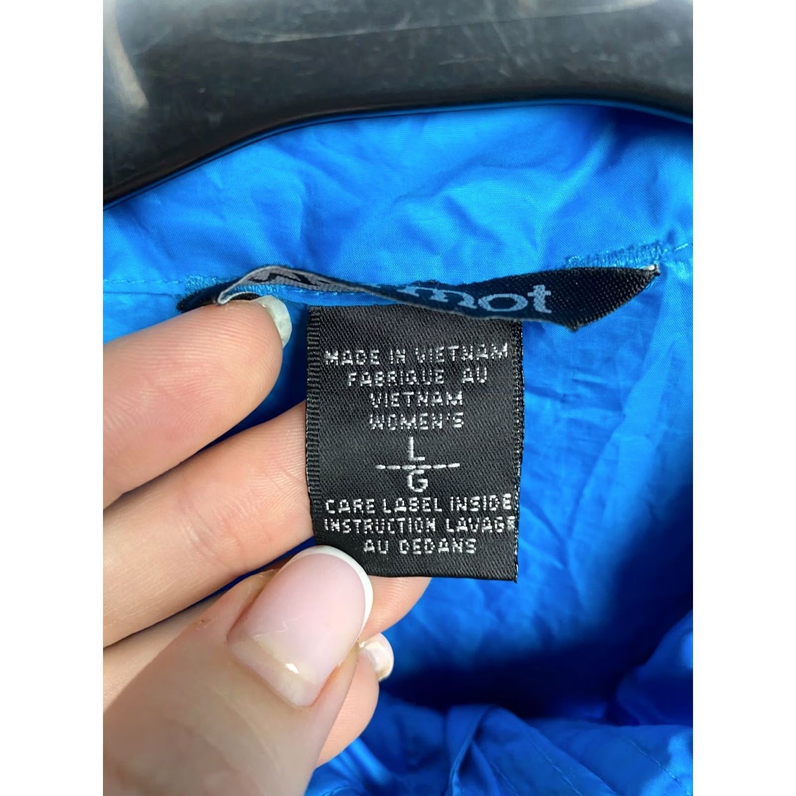 Marmot Marmot Windbreaker Jacket Womens L Blue Vintage Size L / US 10 / IT 46 - 5 Thumbnail