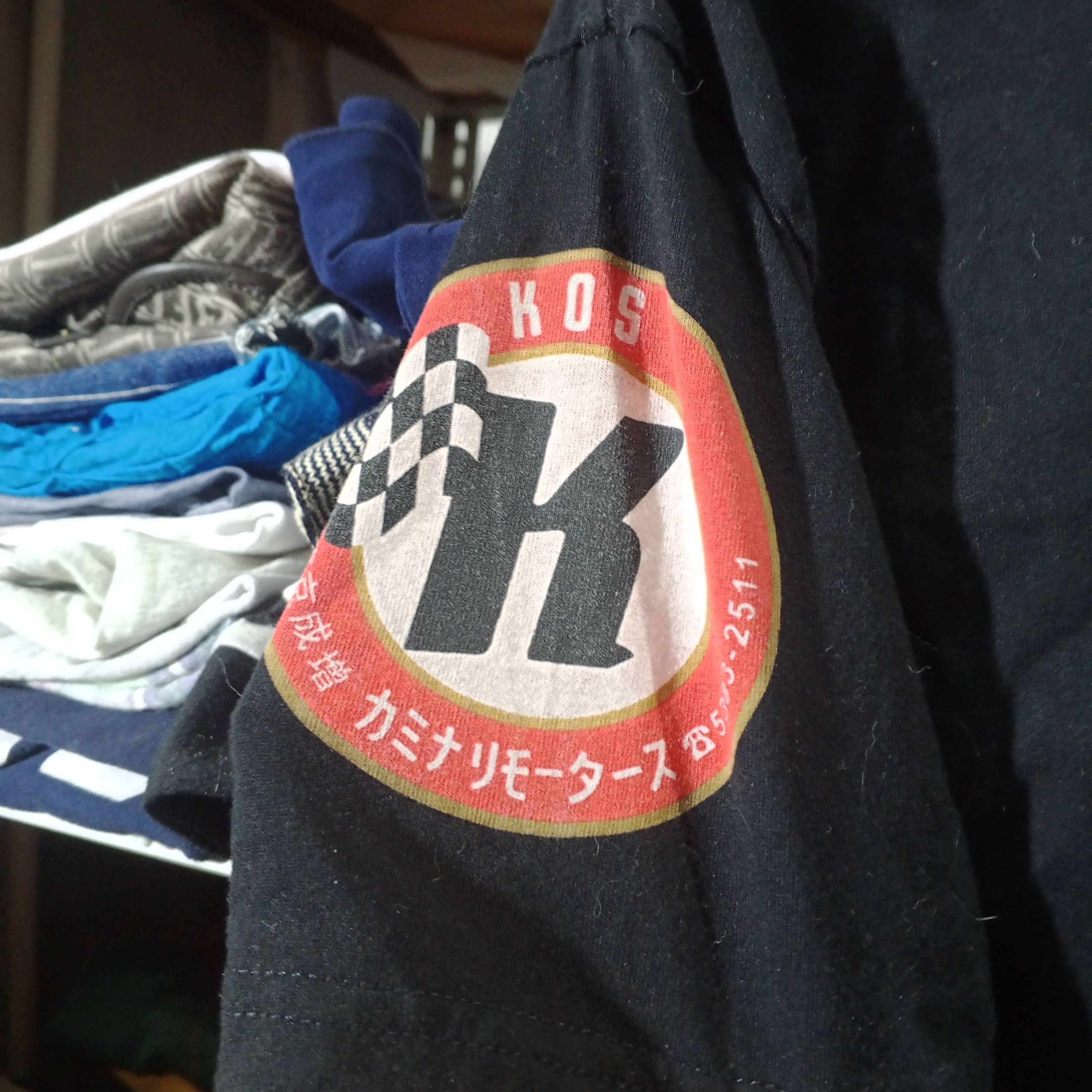 Japanese Brand Red Company Kaminari Motorcyle Black Shirt Size US L / EU 52-54 / 3 - 3 Thumbnail