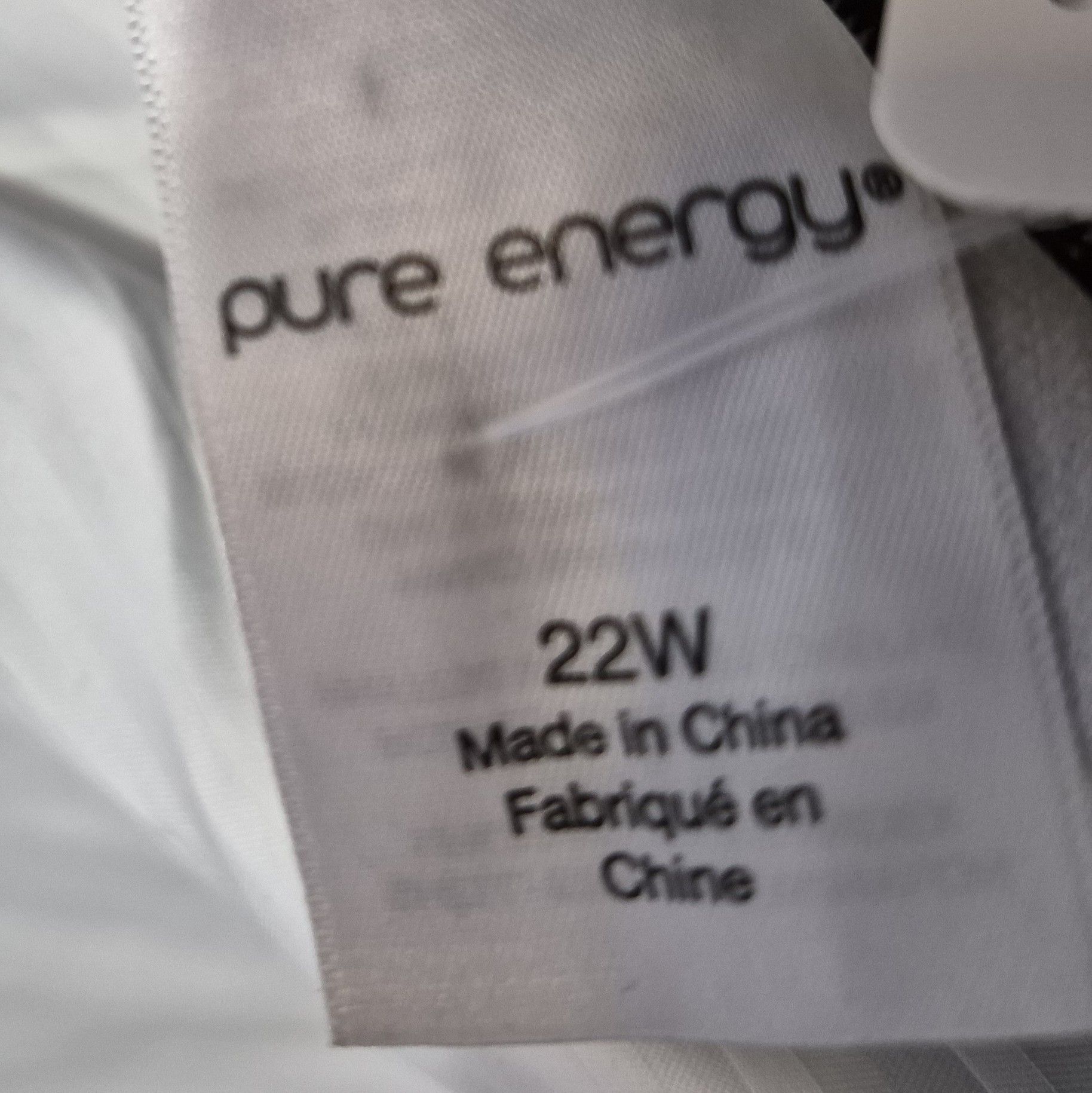 Other Pure Energy 22W Black & Wht Geometric One-Piece Swimsuit Size XXL / US 16-18 / IT 52-54 - 7 Thumbnail