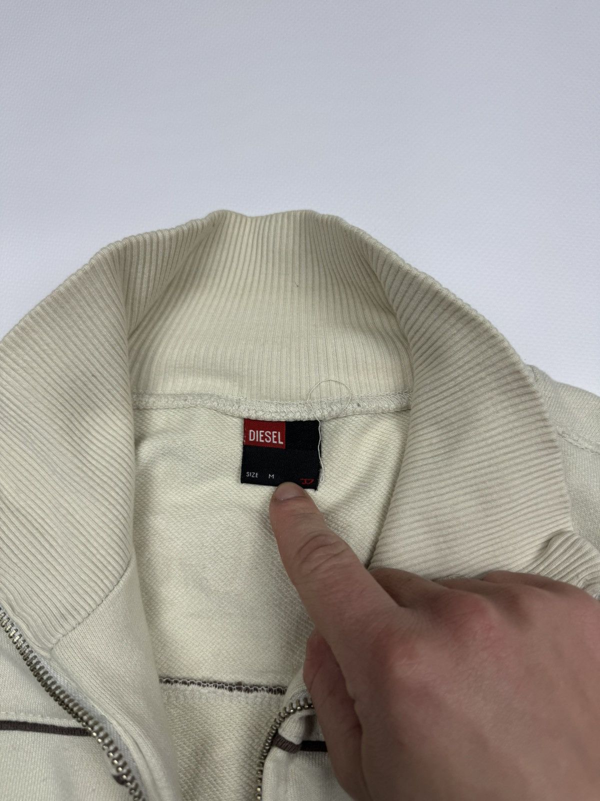 Diesel Vintgae Diesel Womans Zip Track Jacket Size M / US 6-8 / IT 42-44 - 8 Thumbnail