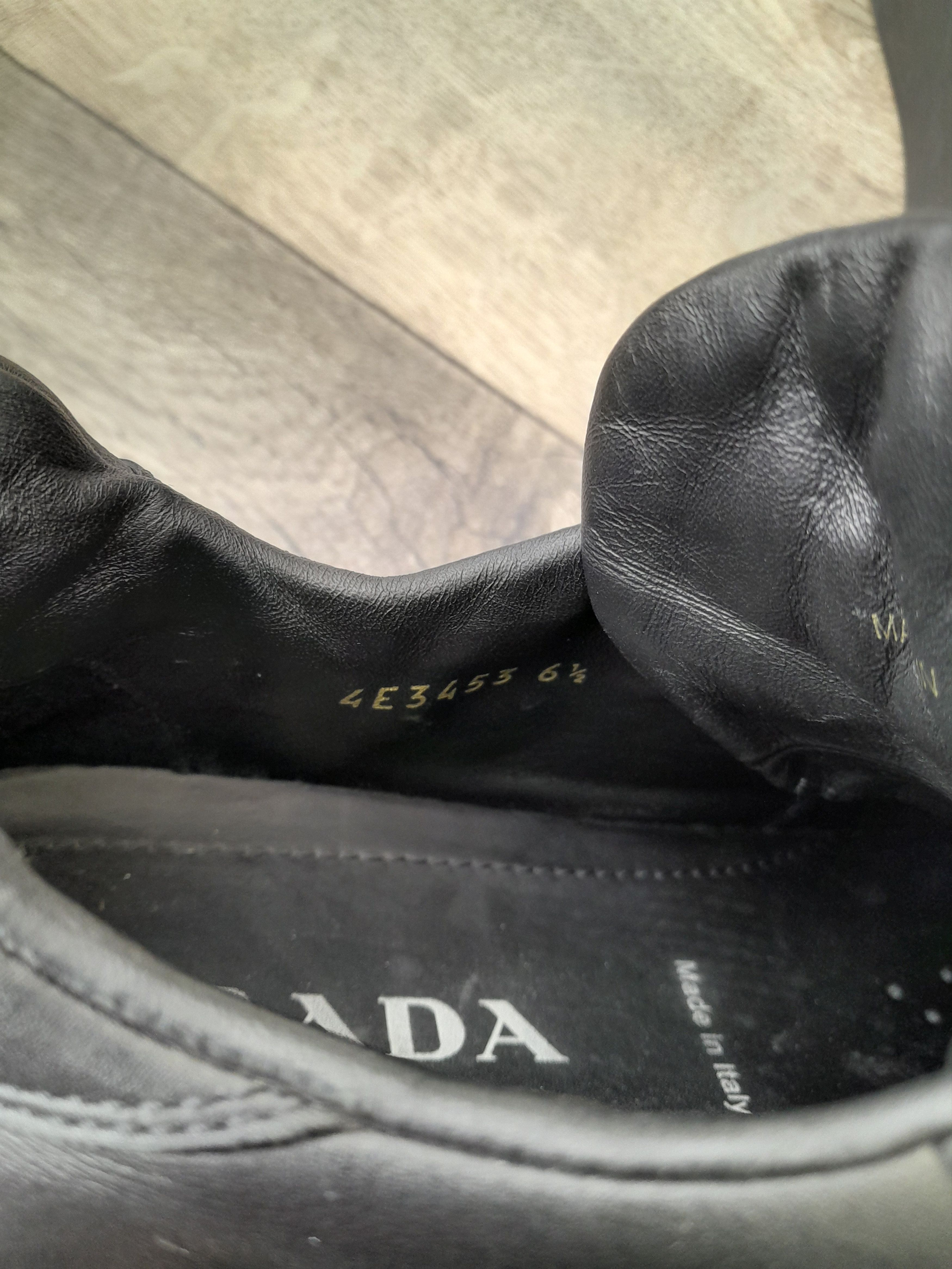 Prada Prada Street Eighty Low sneakers in black. Size US 7.5 / EU 40-41 - 9 Thumbnail