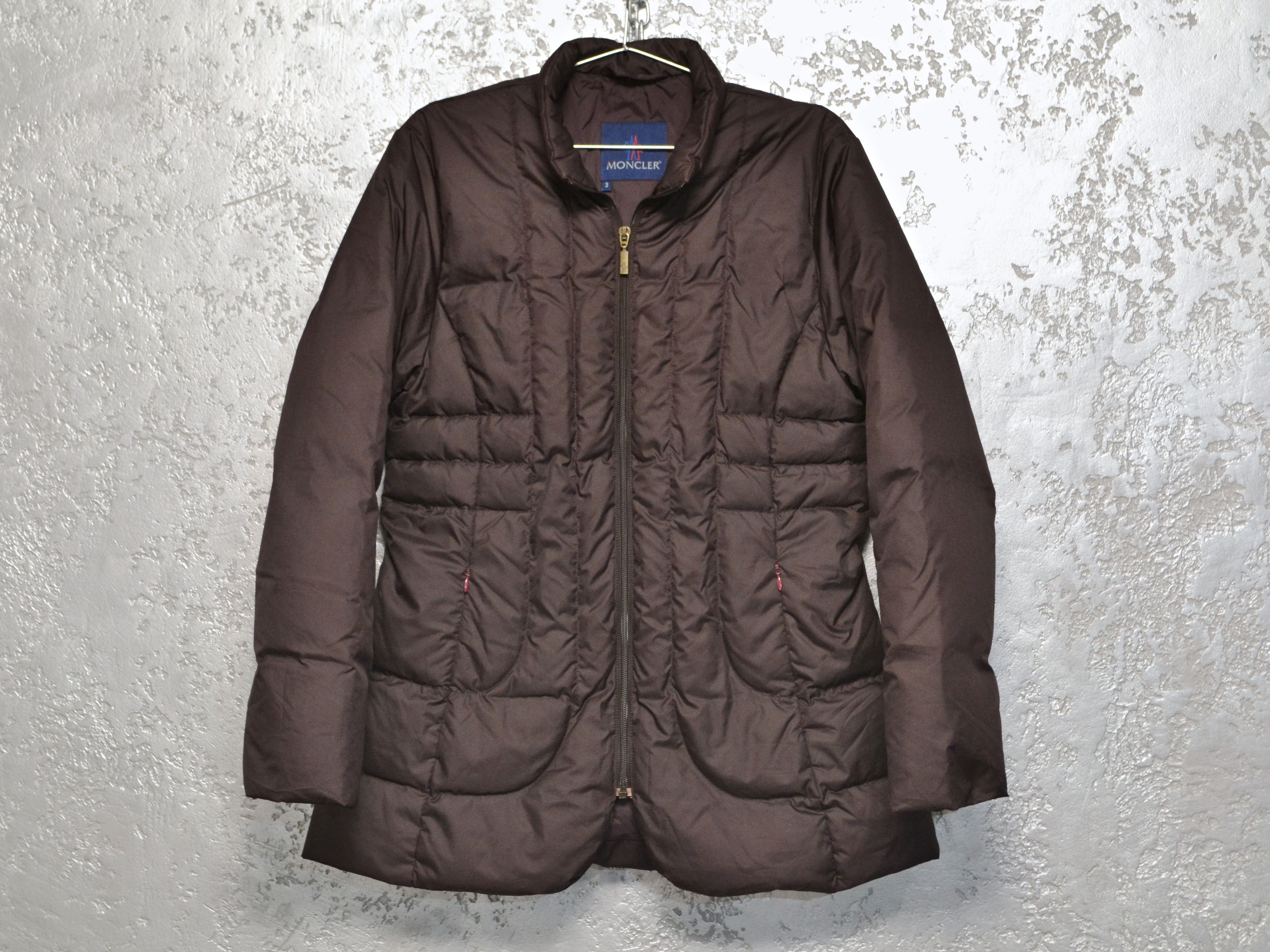 Moncler Moncler Brown Down Puffer Jacket Vintage – Women’s Size 3 Size M / US 6-8 / IT 42-44 - 1 Thumbnail