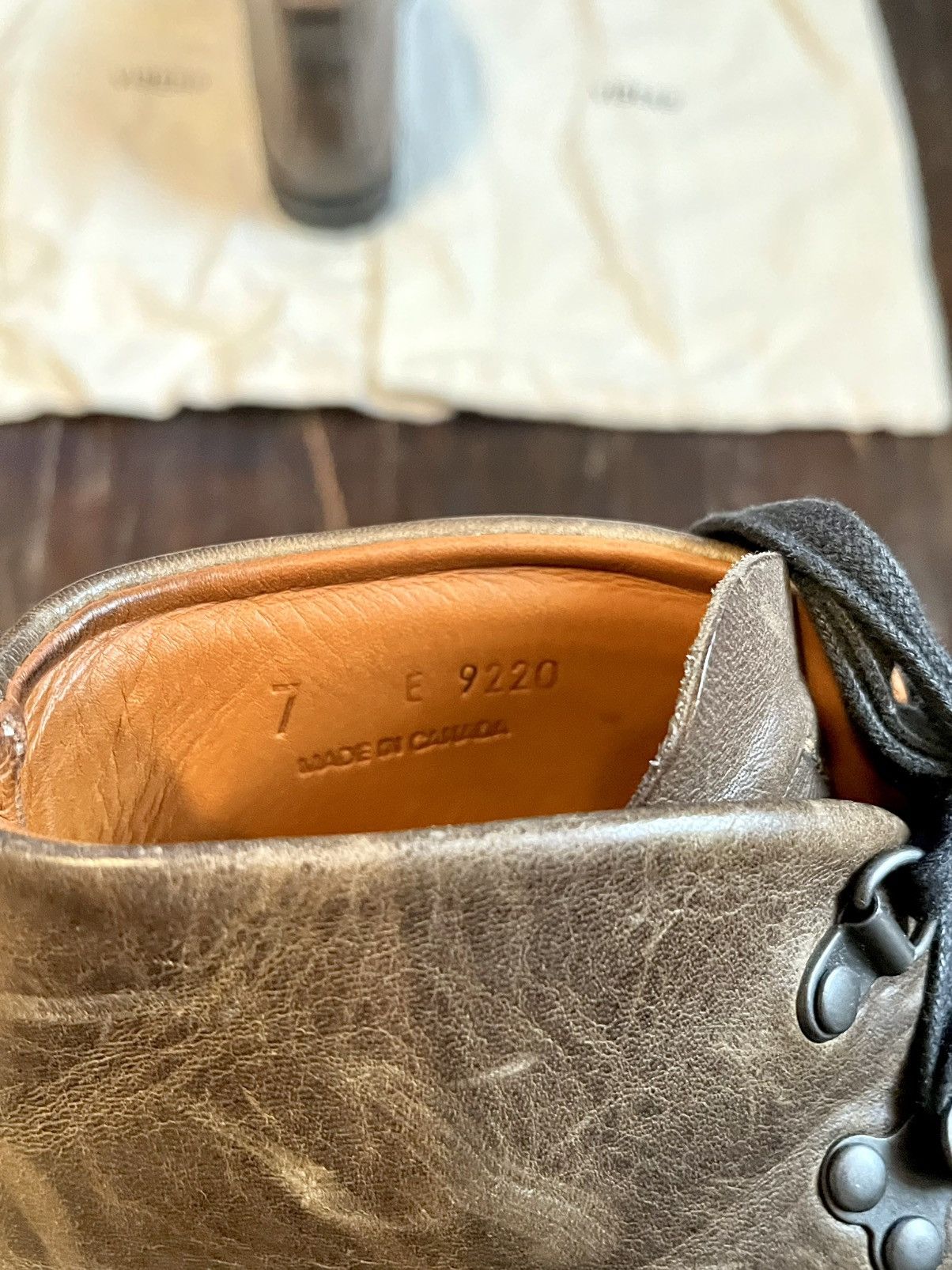 Viberg viberg 9920 cf stead veg oil culatta Size US 8.5 / EU 41-42 - 4 Thumbnail