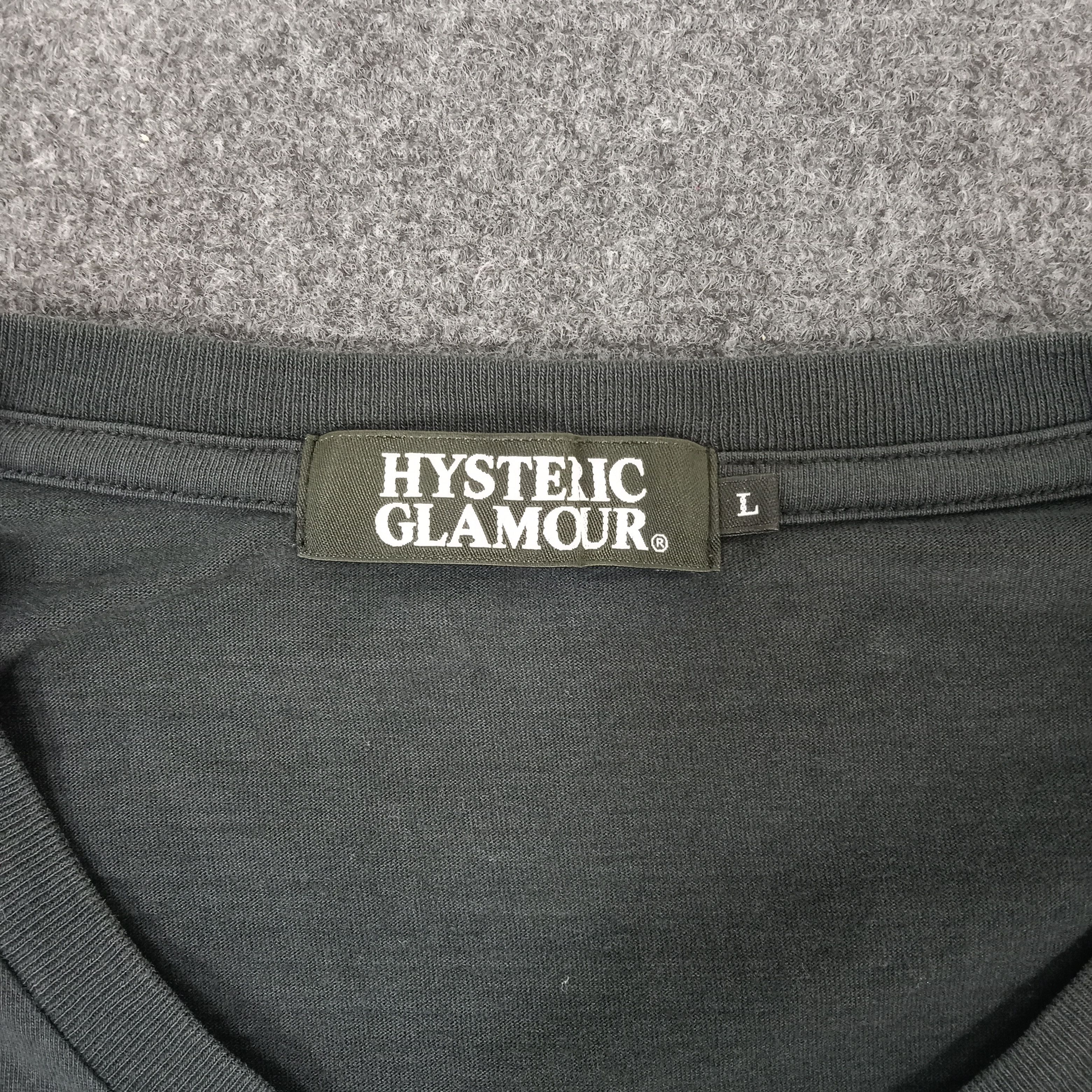 Hysteric Glamour × Japanese Brand × Vintage Hysteric Glamour Japanese Brand Racing Style Tshirt Size US M / EU 48-50 / 2 - 3 Thumbnail