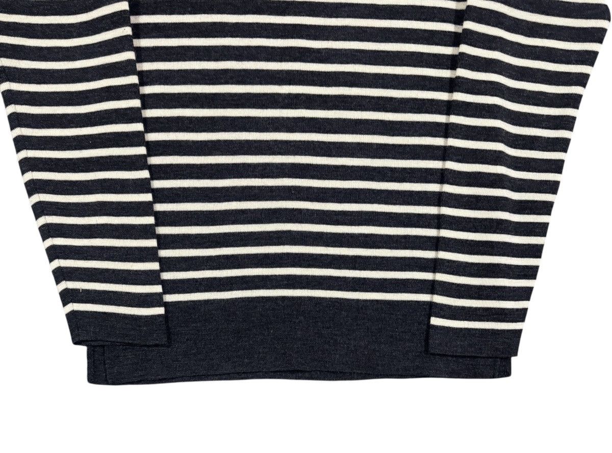 Saint James Vtg🔥Saint James Pure Wool Striped Jumper Made In France Size US M / EU 48-50 / 2 - 9 Thumbnail