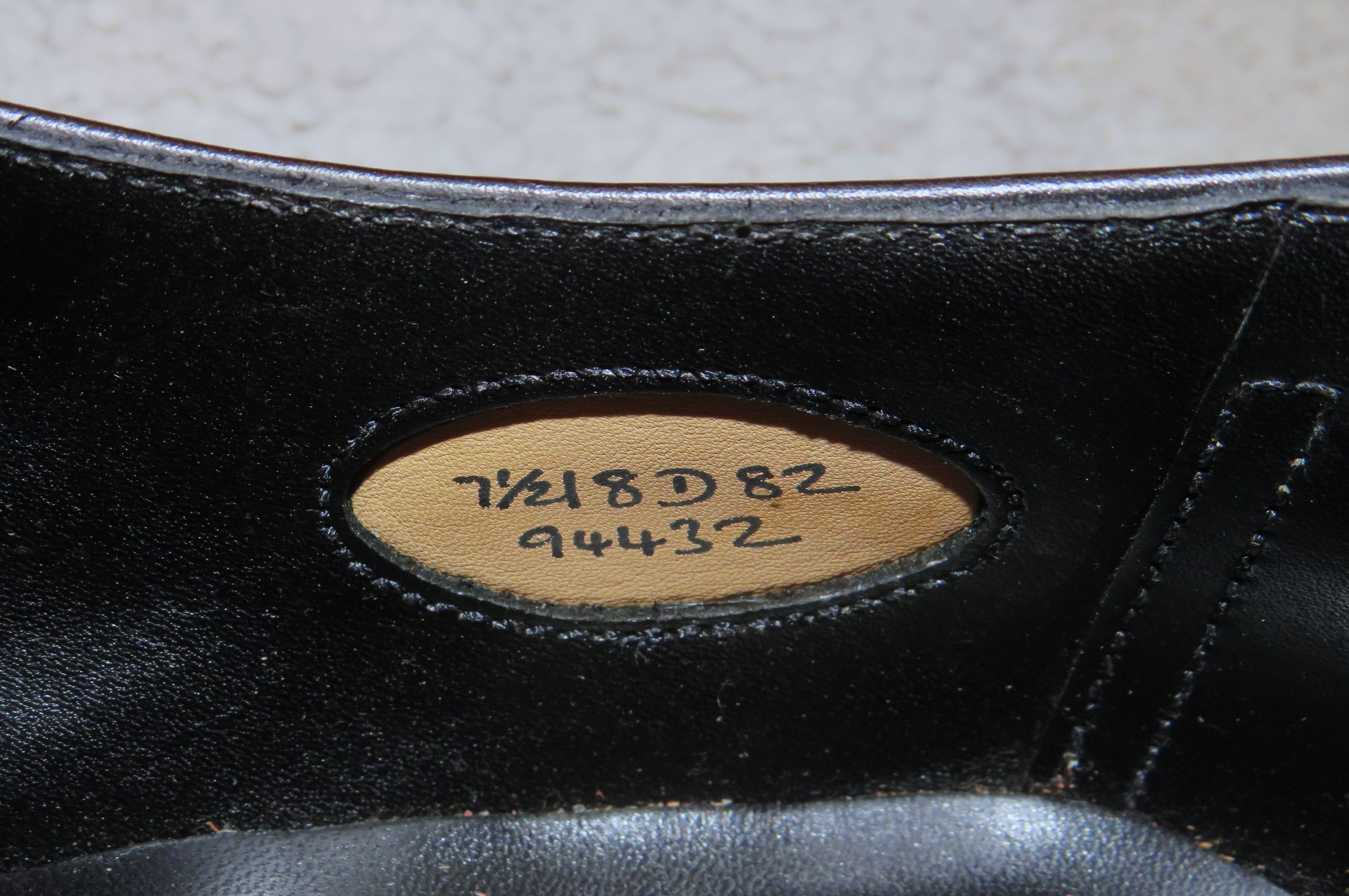Edward Green Hove Black Calf Leather Balmoral Monk Straps 8D NWB Size US 8 / EU 41 - 12 Thumbnail
