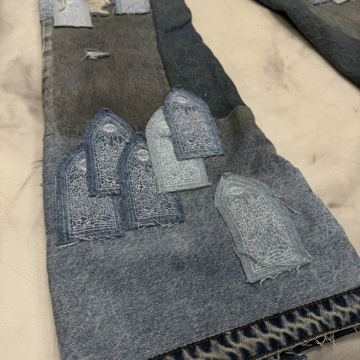 Who Decides War Who Decides War Blowout Arches Denim Blue Size US 36 / EU 52 - 2 Thumbnail
