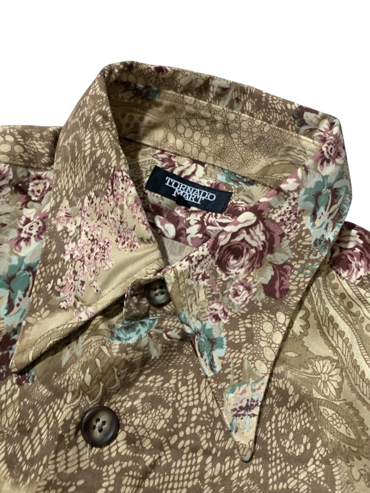 Tornado Mart Tornado Mart Japan Paisley Shirt Botton Up Retro Collar Size US L / EU 52-54 / 3 - 3 Thumbnail