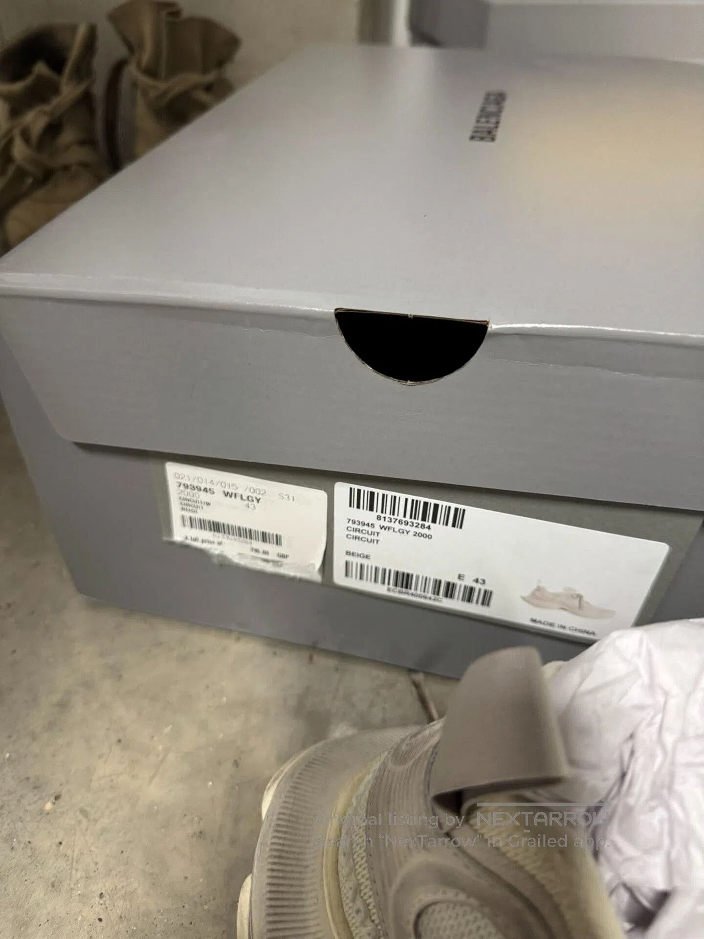 Balenciaga balenciaga circuit gray sneakers size 43. Size US 10 / EU 43 - 2 Thumbnail
