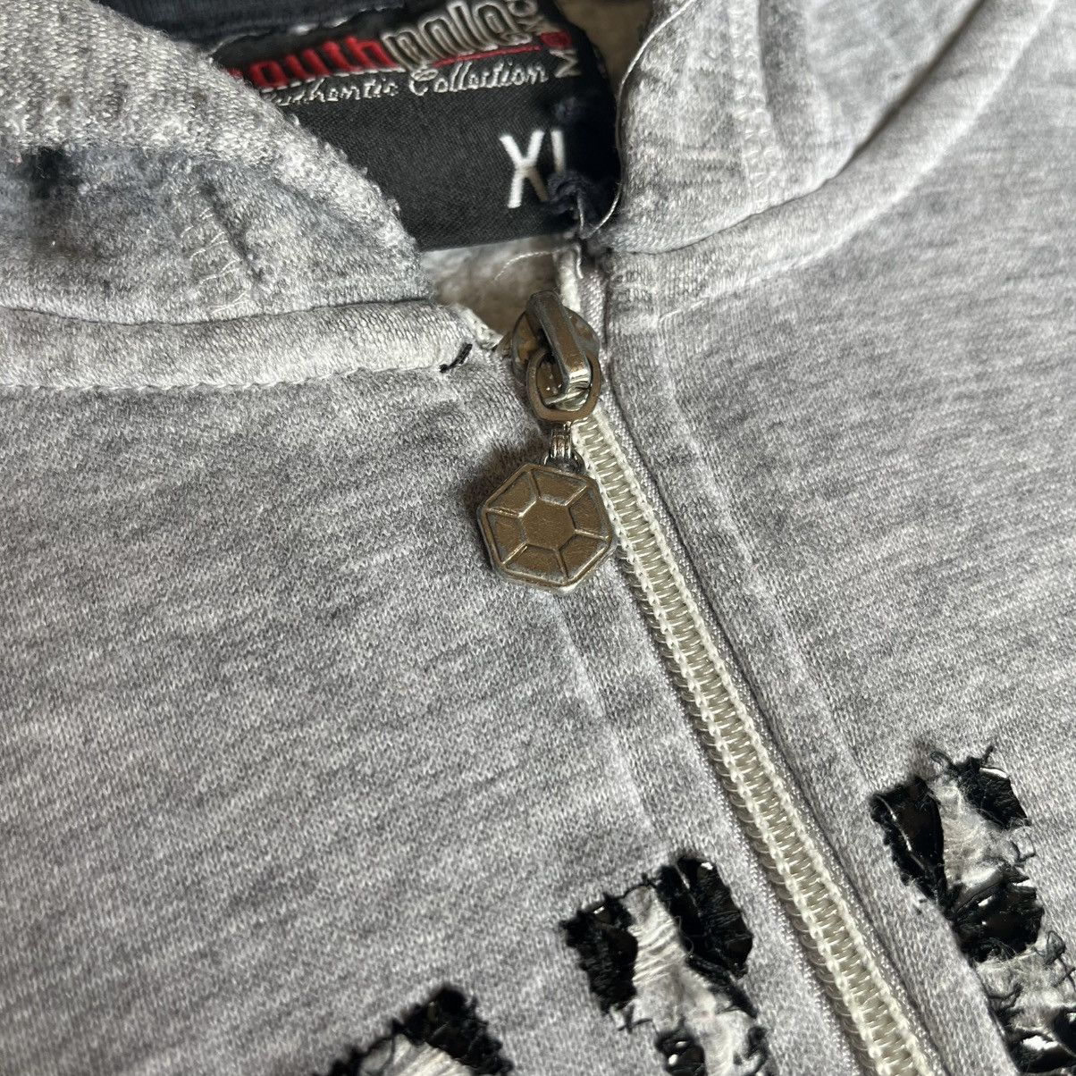 Southpole × Vintage Vintage 2000s South Pole Varsity Arch Logo Zip Up Hoodie Y2K Size US XL / EU 56 / 4 - 3 Thumbnail