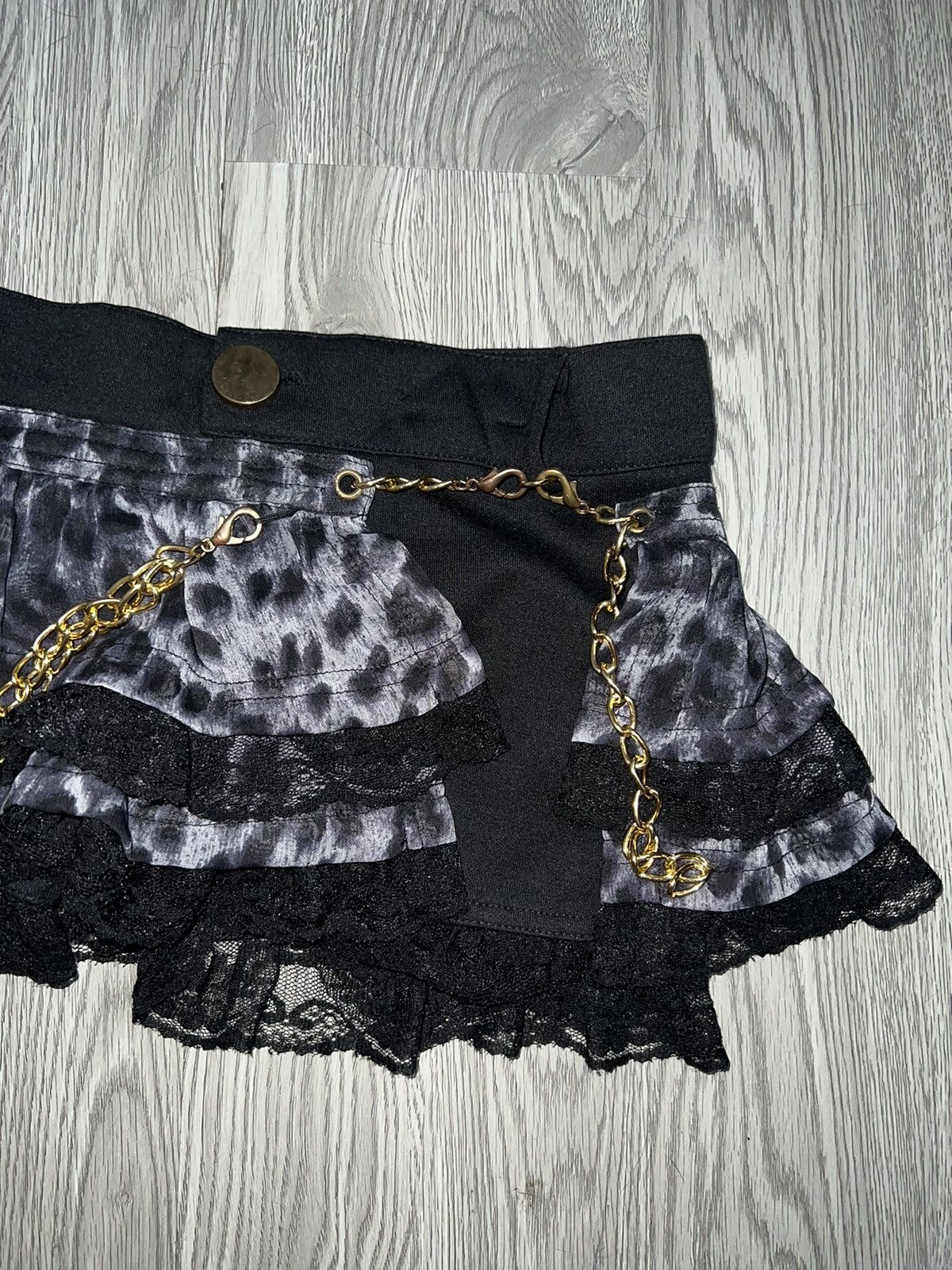 Japanese Brand Dialle Laisen Gyaru leopard micro skorts ☠️💗 Size 26" / US 2 / IT 38 - 10 Thumbnail