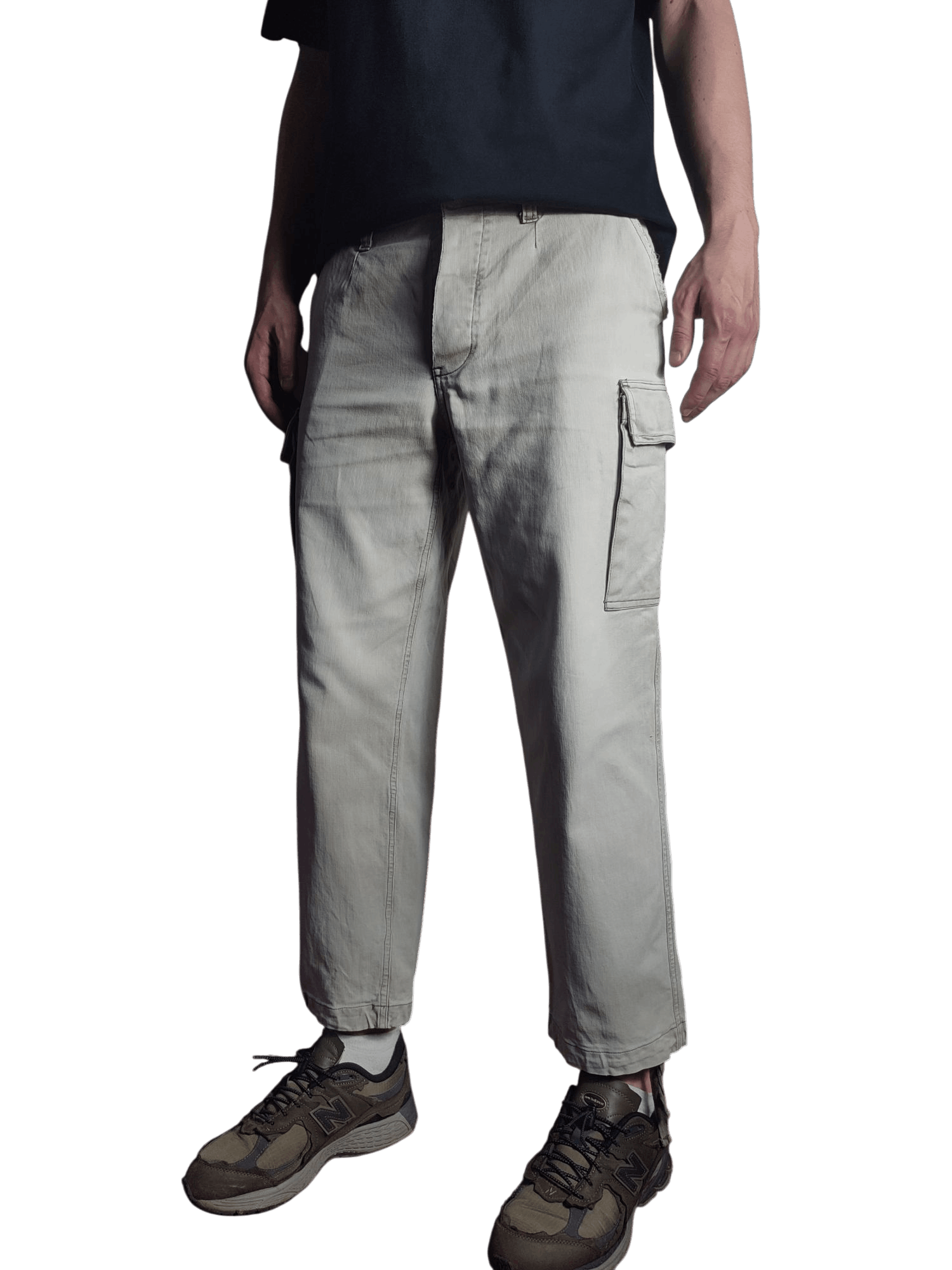 Vintage Vintage Military Cargo Sun faded Pants Size US 34 / EU 50 - 2 Thumbnail