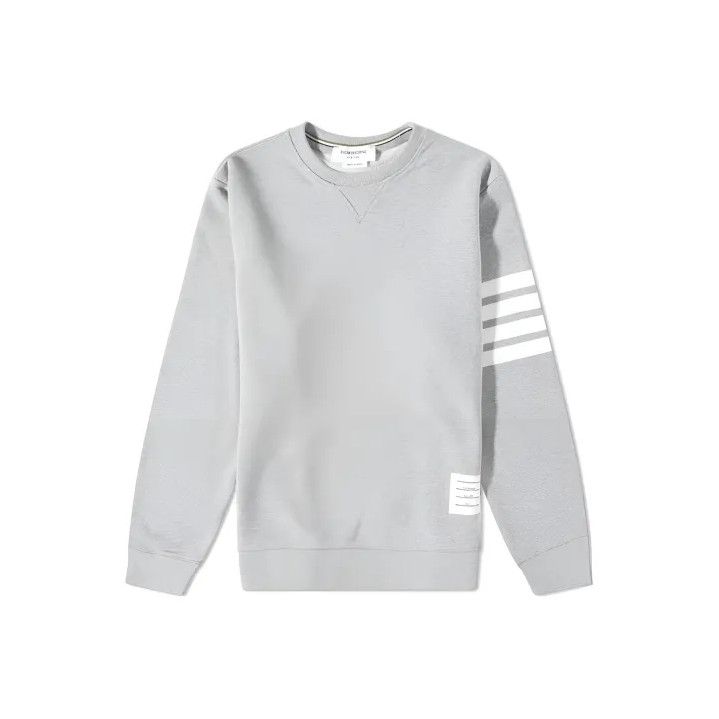 Thom Browne Thom Browne Gray Long Sleeve Sweatshirt Size US S / EU 44-46 / 1 - 1 Thumbnail