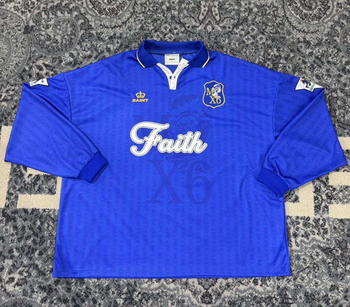 Saint Michael Saint Michael Faith Soccer Jersey Blue Size US XL / EU 56 / 4 - 1 Thumbnail