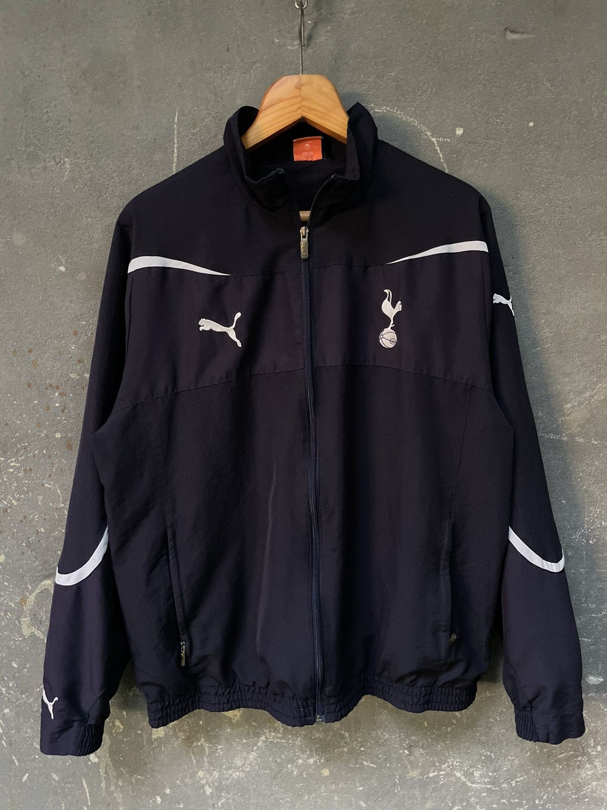 Vintage Puma Tottenham Jacket Windbreaker Y2K Football