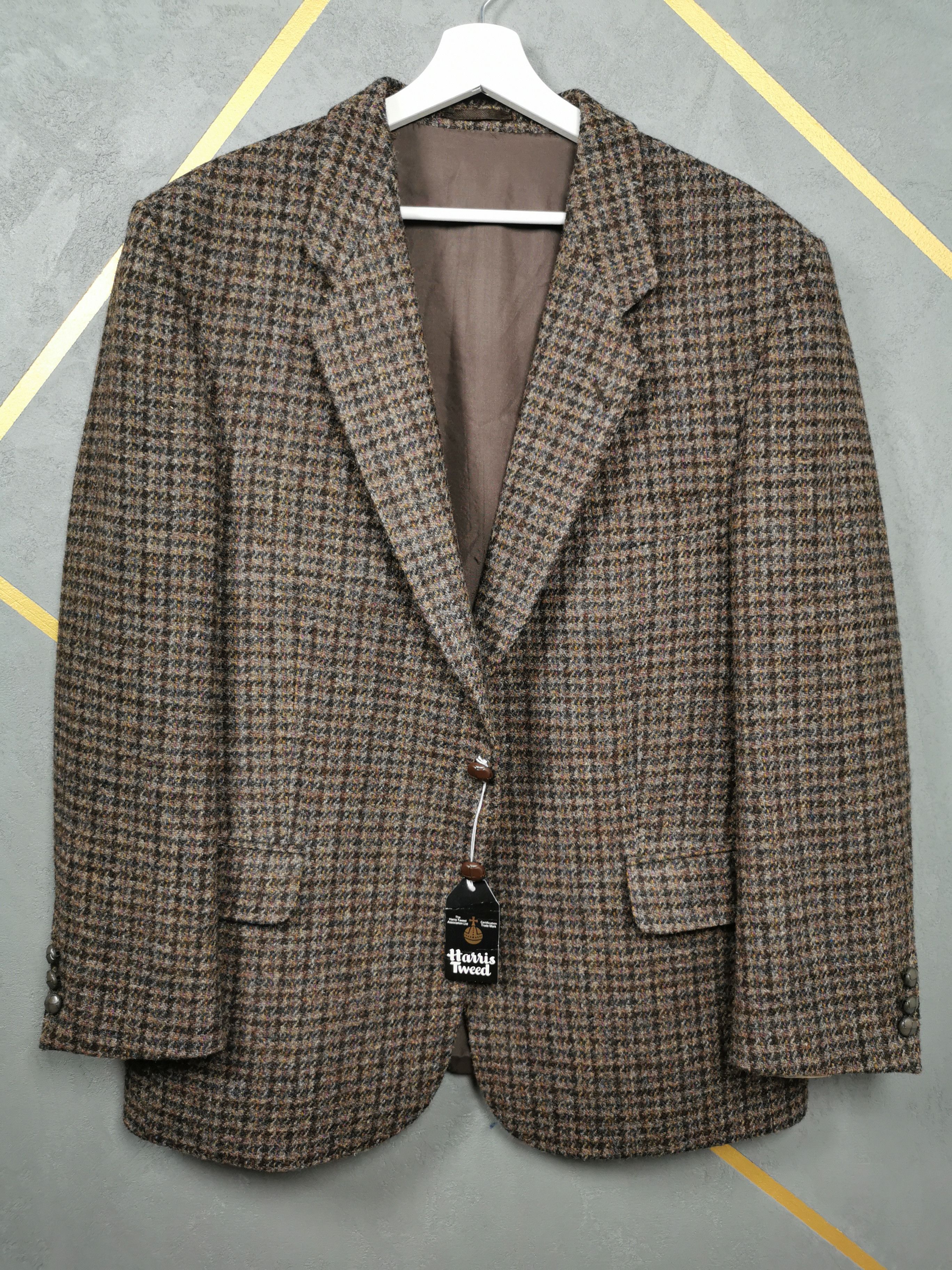 image of Harris Tweed X Tweed X Wool X Cashmere in Brown, Men's (Size 54R)
