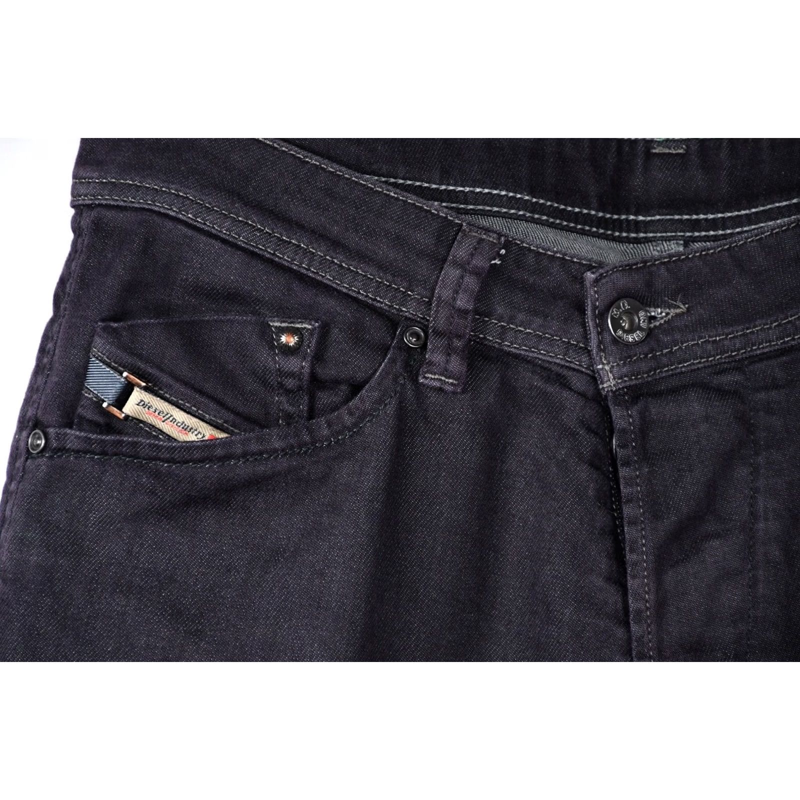 Diesel Diesel Darron 0064U Stretch Jeans size W30 L30 Men Regular Blue 98% Cotton 2% Elastane 5-Pocket Design Vintage No Way to go Size US 30 / EU 46 - 6 Thumbnail