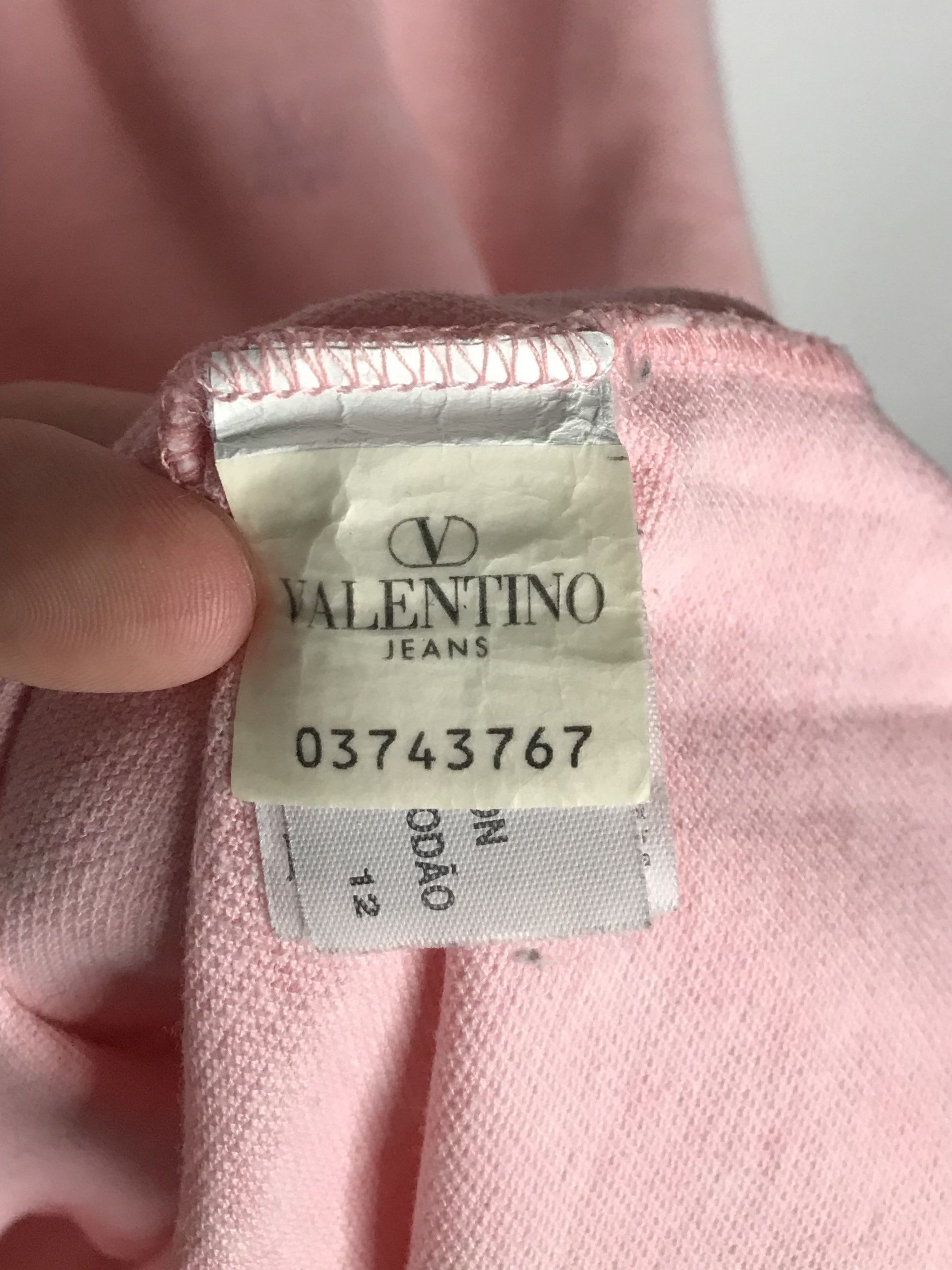 Valentino Valentino Jeans Mens Zip Polo Sz XXL Pink Size US XXL / EU 58 / 5 - 7 Thumbnail