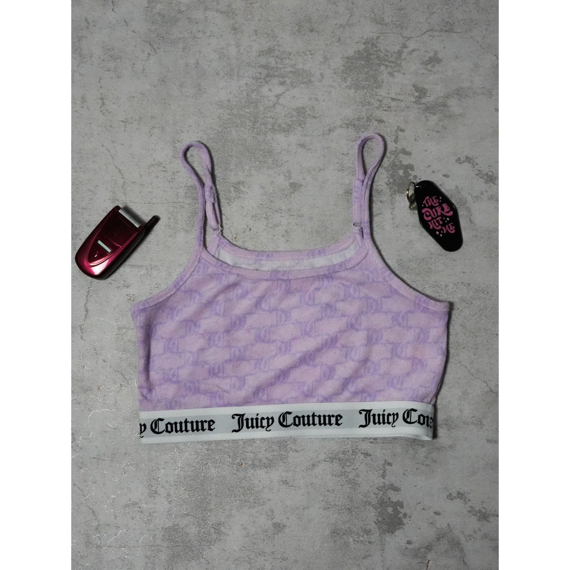 Juicy Couture Y2k Juicy Couture Bra Top Size L / US 10 / IT 46 - 1 Thumbnail