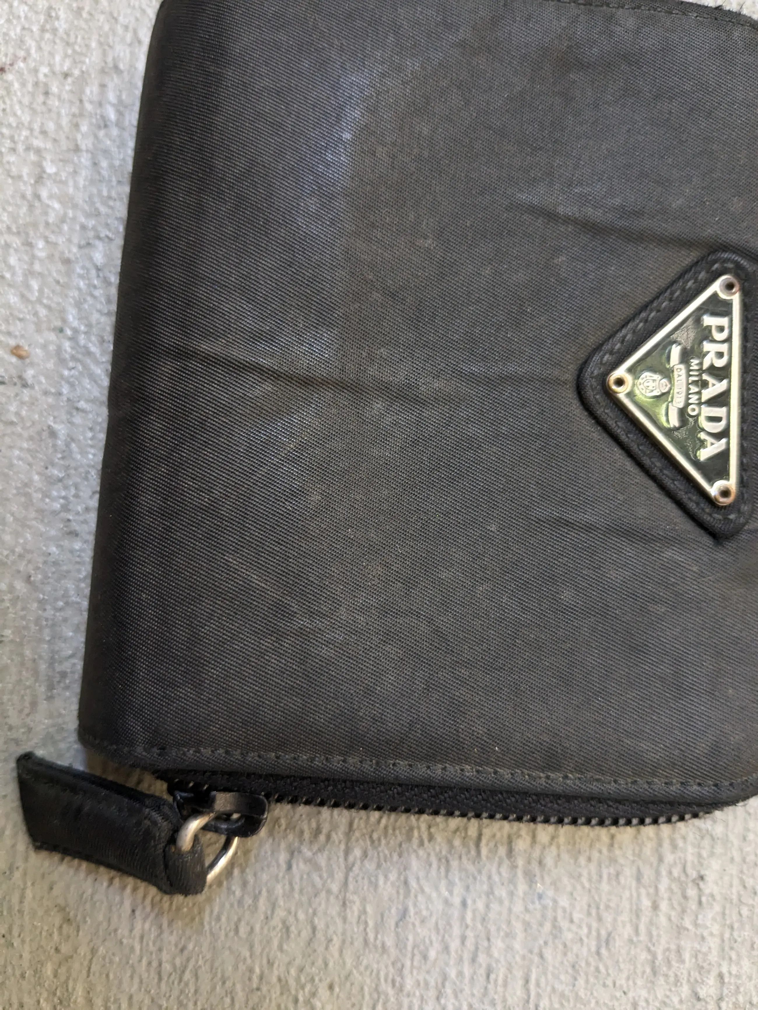 Prada Prada Wallet Black Saffiano Leather Bifold Cardholder Y2K Size ONE SIZE - 3 Thumbnail