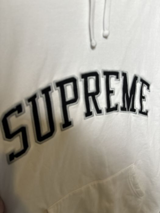 Supreme hot sale raiders sweatshirt