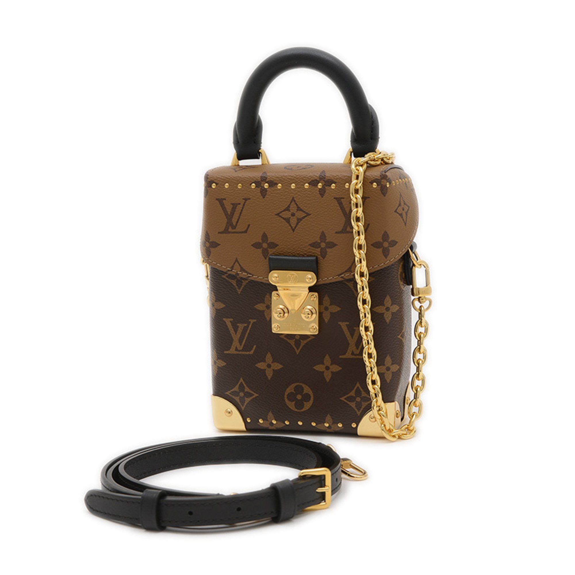 Louis Vuitton Monogram Reverse Camera Box 2Way Bag Handbag M82465 Bp, Women's