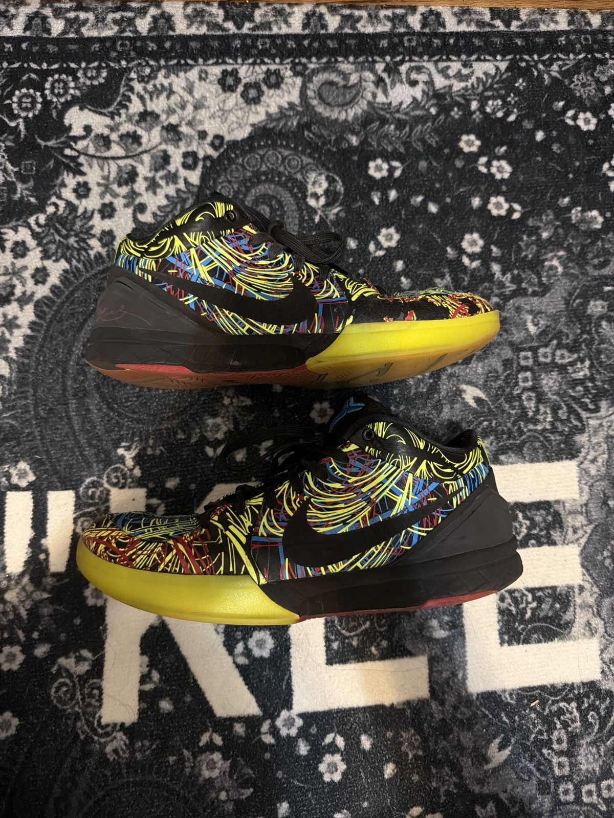 Nike NIKE KOBE 4 PROTRO "WIZENARD" Size US 9.5 / EU 42-43 - 2 Thumbnail